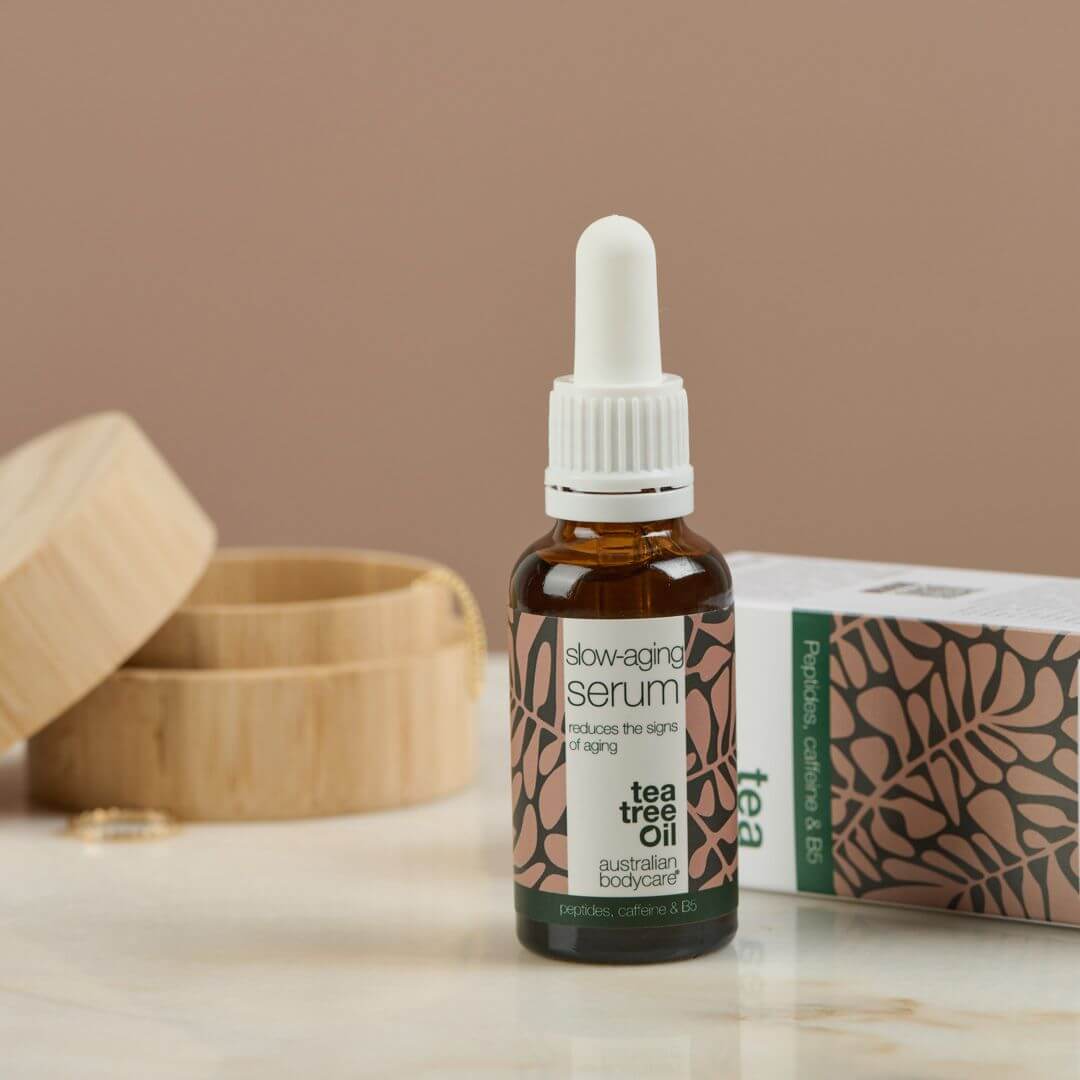 Set of anti aging products for 50+ skin - 3 products for wrinkles and mature skin: Face Wash, Anti Age Serum & Cream