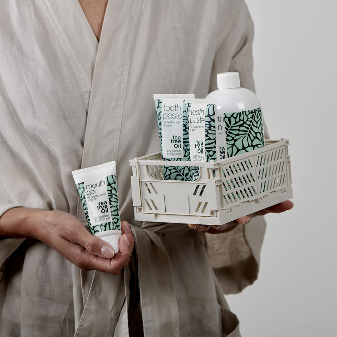 Gift ideas for grandpa - 5 Mouth care products with Tea Tree Oil