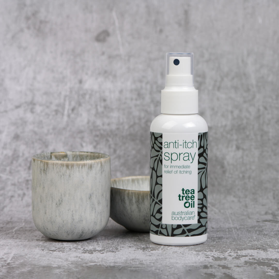 Set for itchy skin all over the body - 3 products to soothe skin irritation and an itchy body