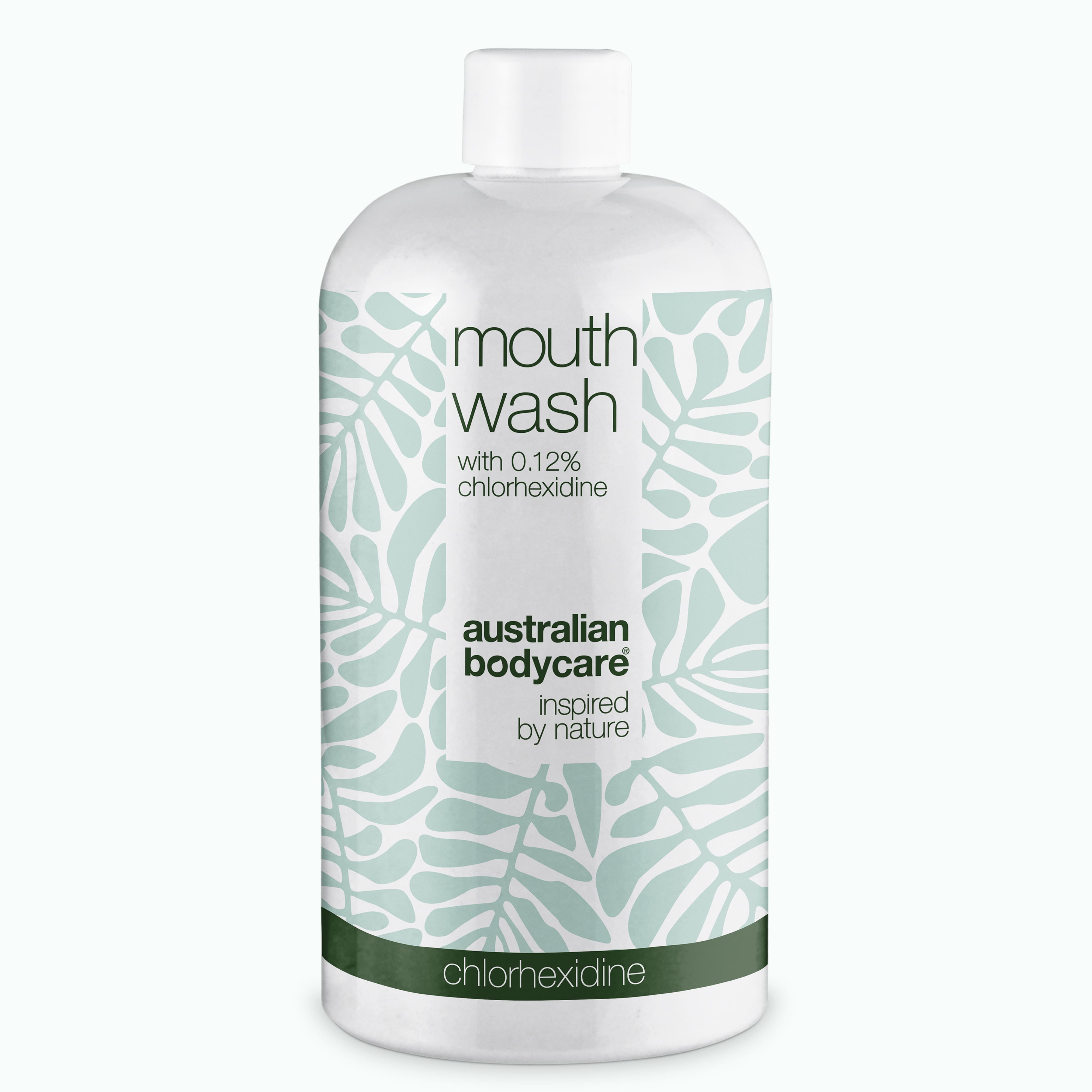 Chlorhexidine mouthwash for care of oral thrush, sore gums & bad breath