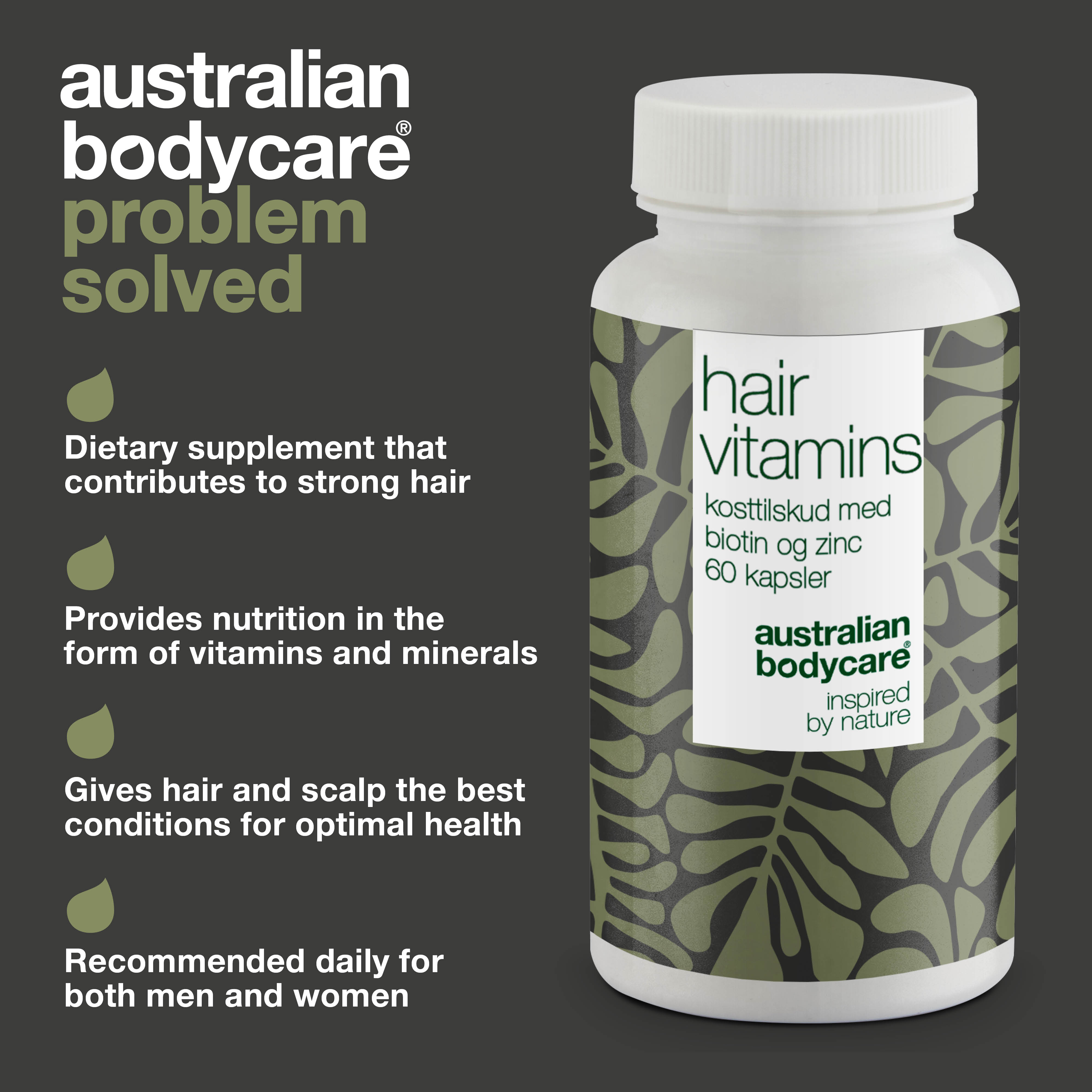 Hair vitamins with Biotin — Biotin for healthy, beautiful hair