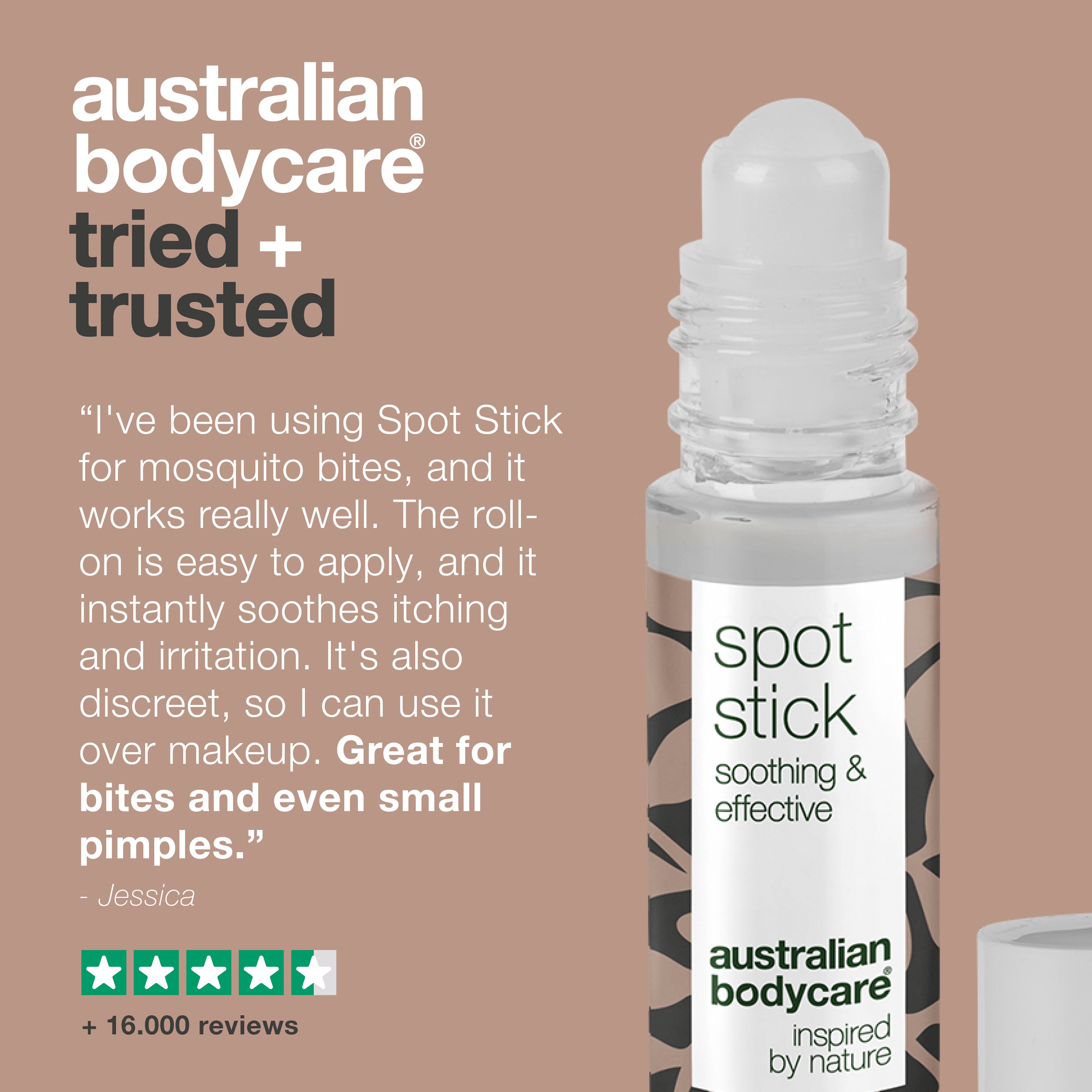 Stick for mosquito bites — Practical roll on stick against bacteria and irritation from insect bites