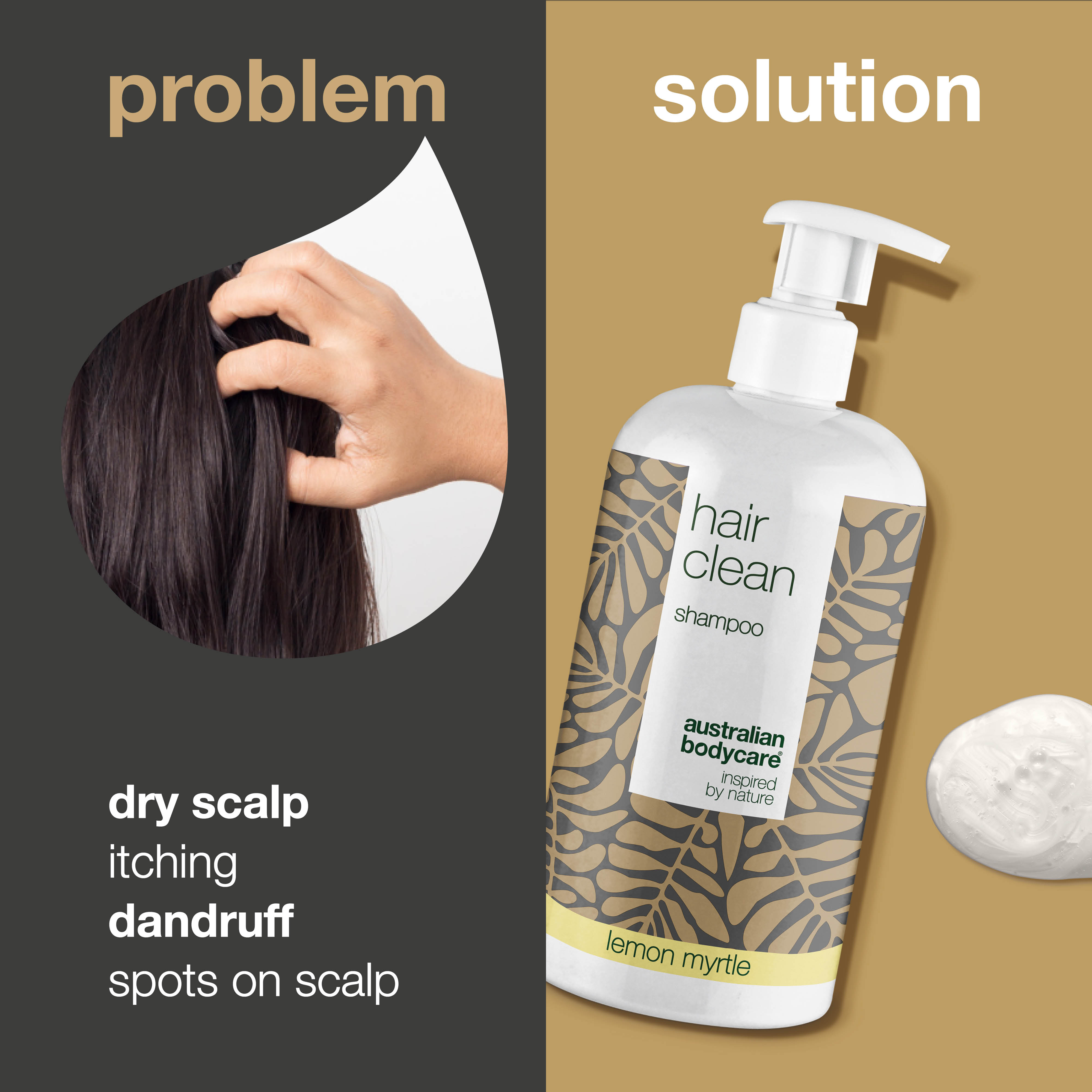 4 for 3 Tea Tree Shampoo 500ml Lemon Myrtle - Package deal — Package deal with 4 shampoos (500 ml): Tea Tree Oil Lemon Myrtle