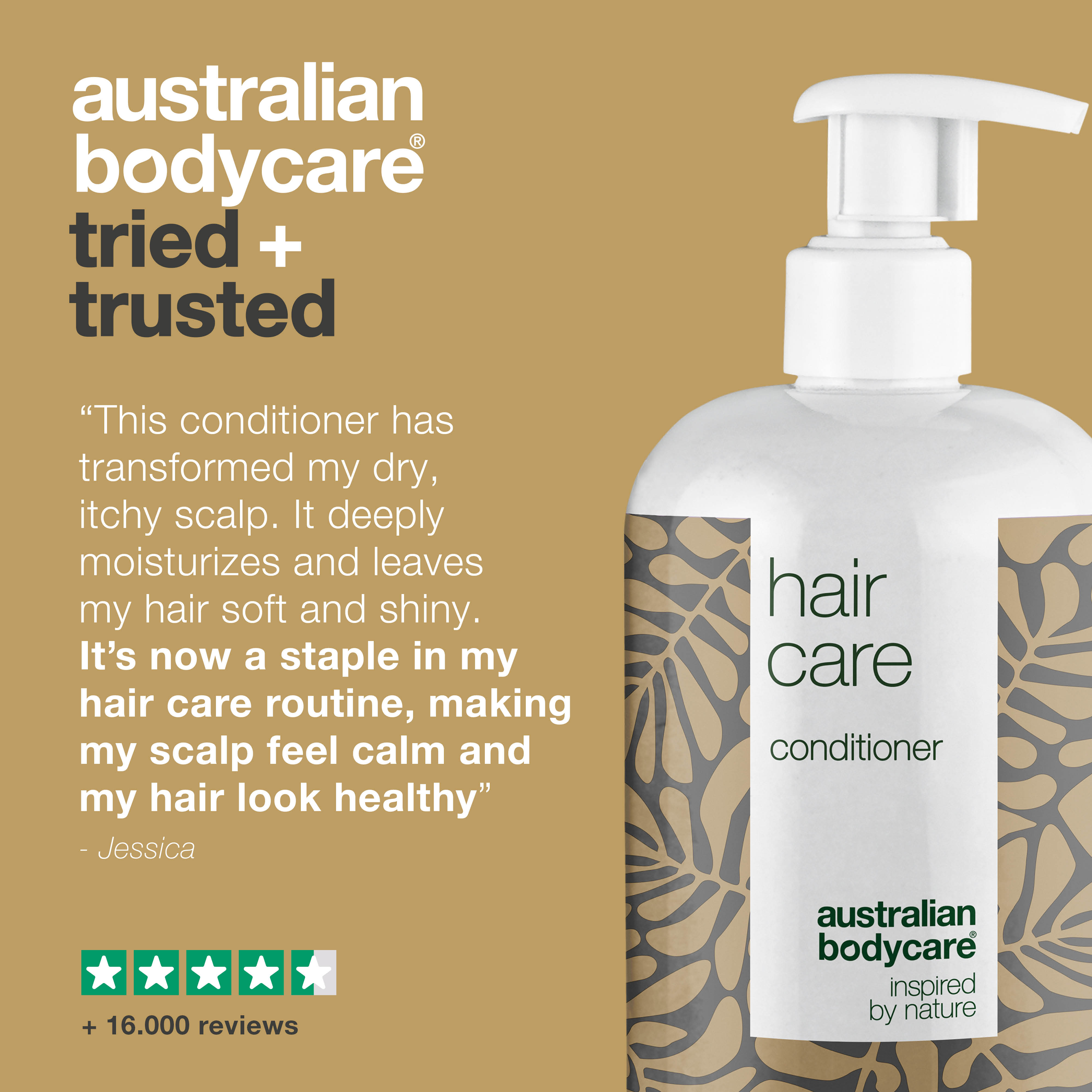 4 for 3 Hair Care Conditioner 500 ml - Package deal — The package deal contains 4 balsam (500 ml): Tea Tree Oil