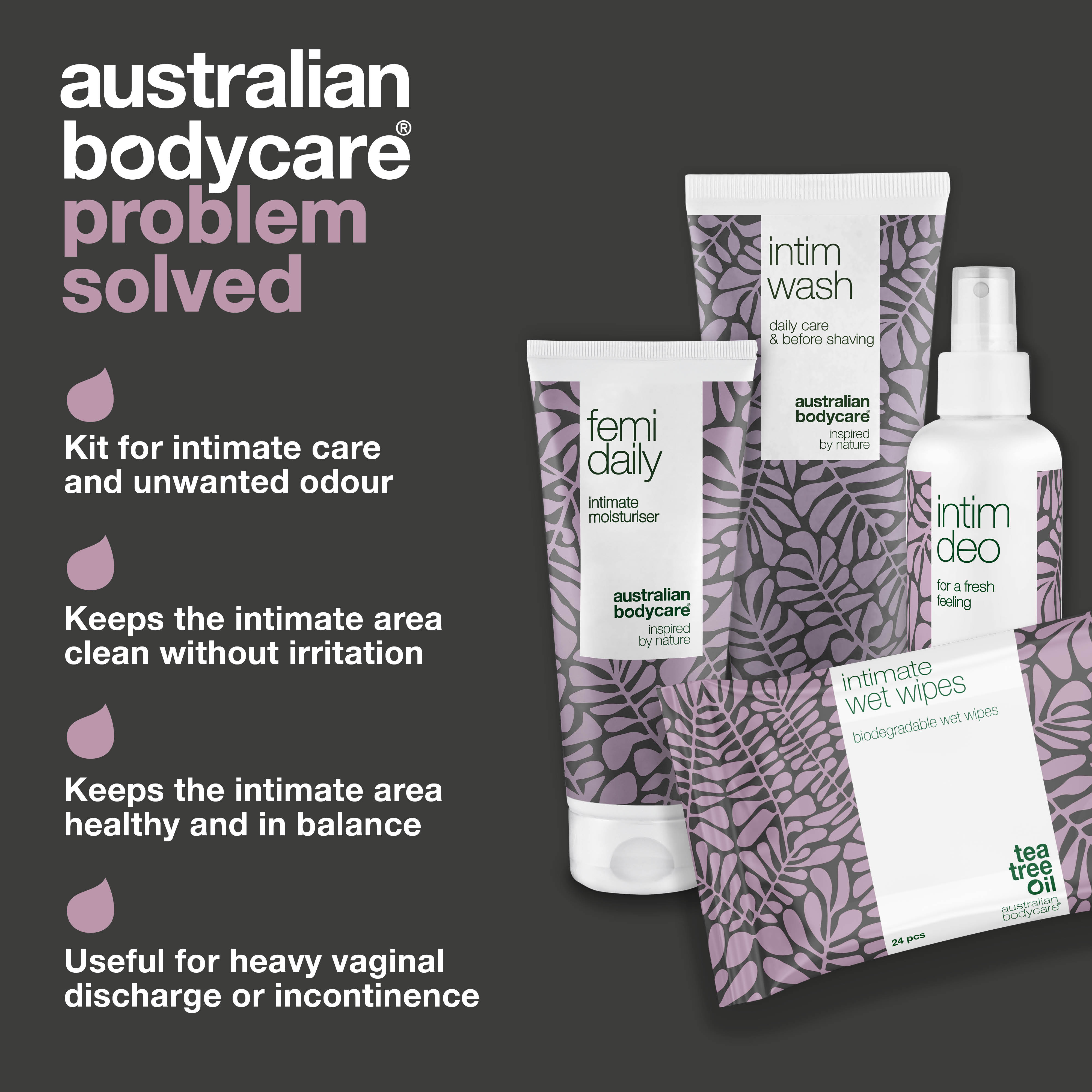 4 products for unwanted vaginal odour — products for intimate care and unwanted odour