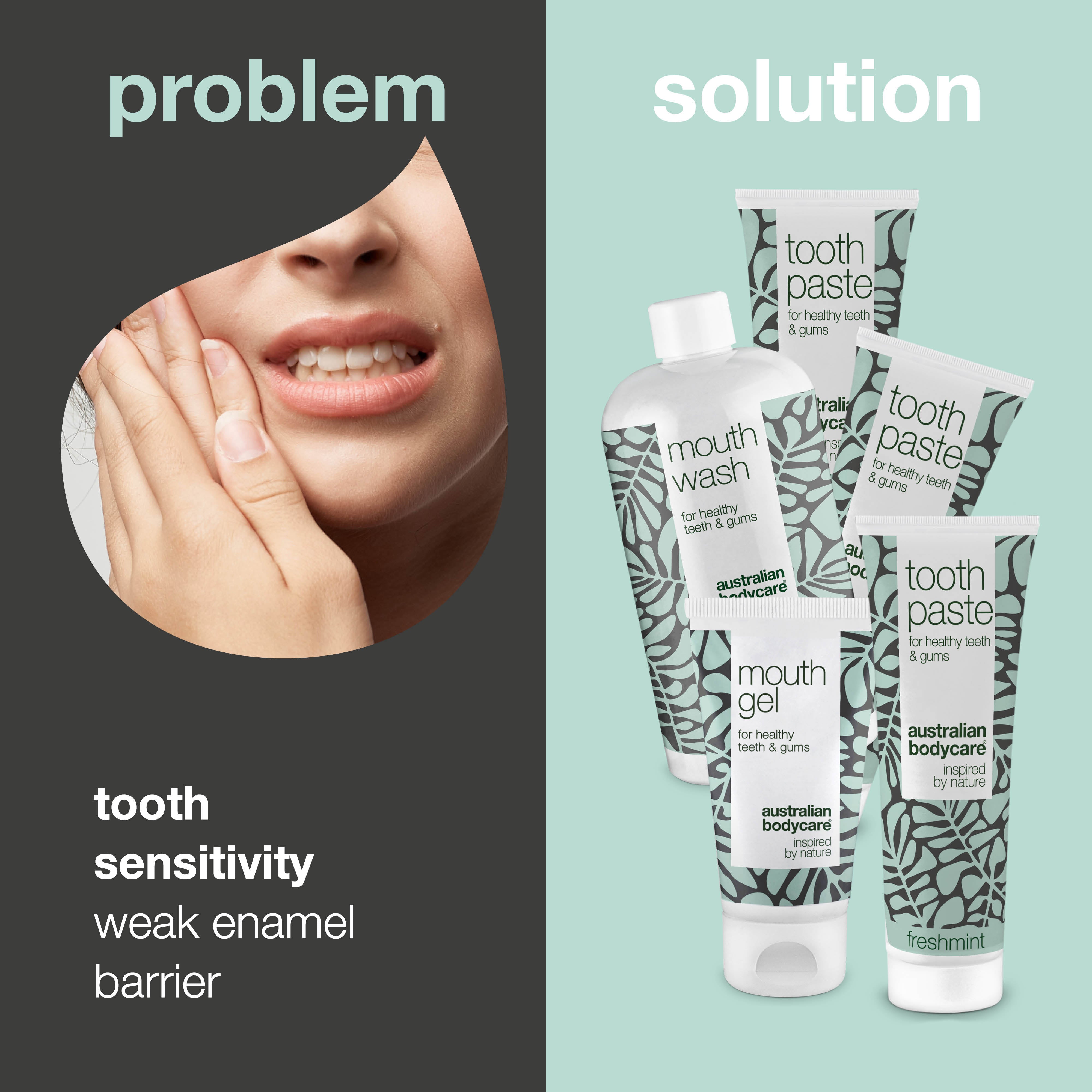 Sensitive Teeth Care Pack — Relief from Hot and Cold Sensations in Your Mouth