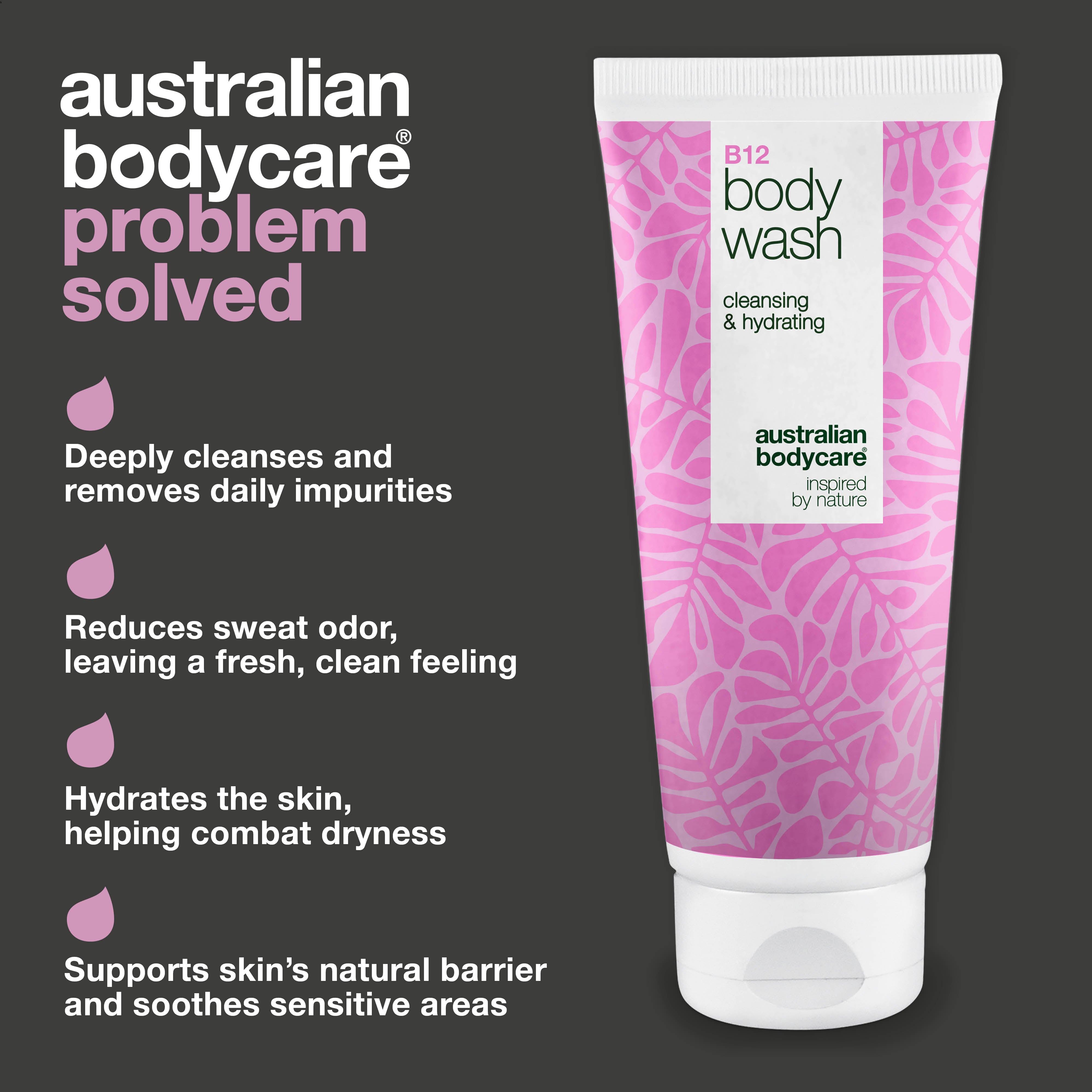 Body Wash with B12 – Daily Hydration and Nourishment — B12 Body Wash – daily care that cleanses, soothes, and deeply hydrates skin.