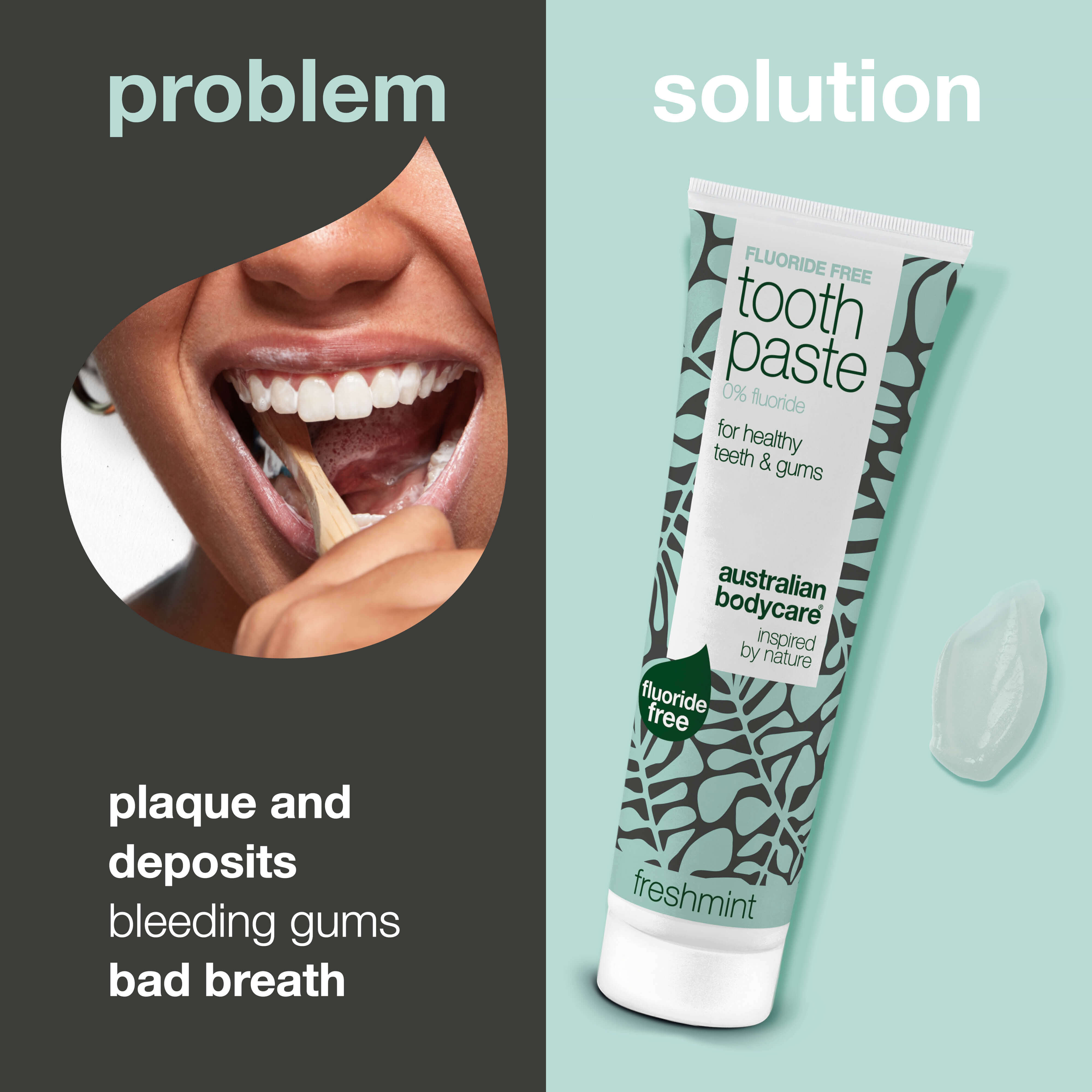 Fluoride-Free Toothpaste – For Healthy Teeth & Fresh Breath — Fluoride-Free Toothpaste reduces plaque, soothes gums & freshens breath. Perfect for daily use with gentle yet effective care.