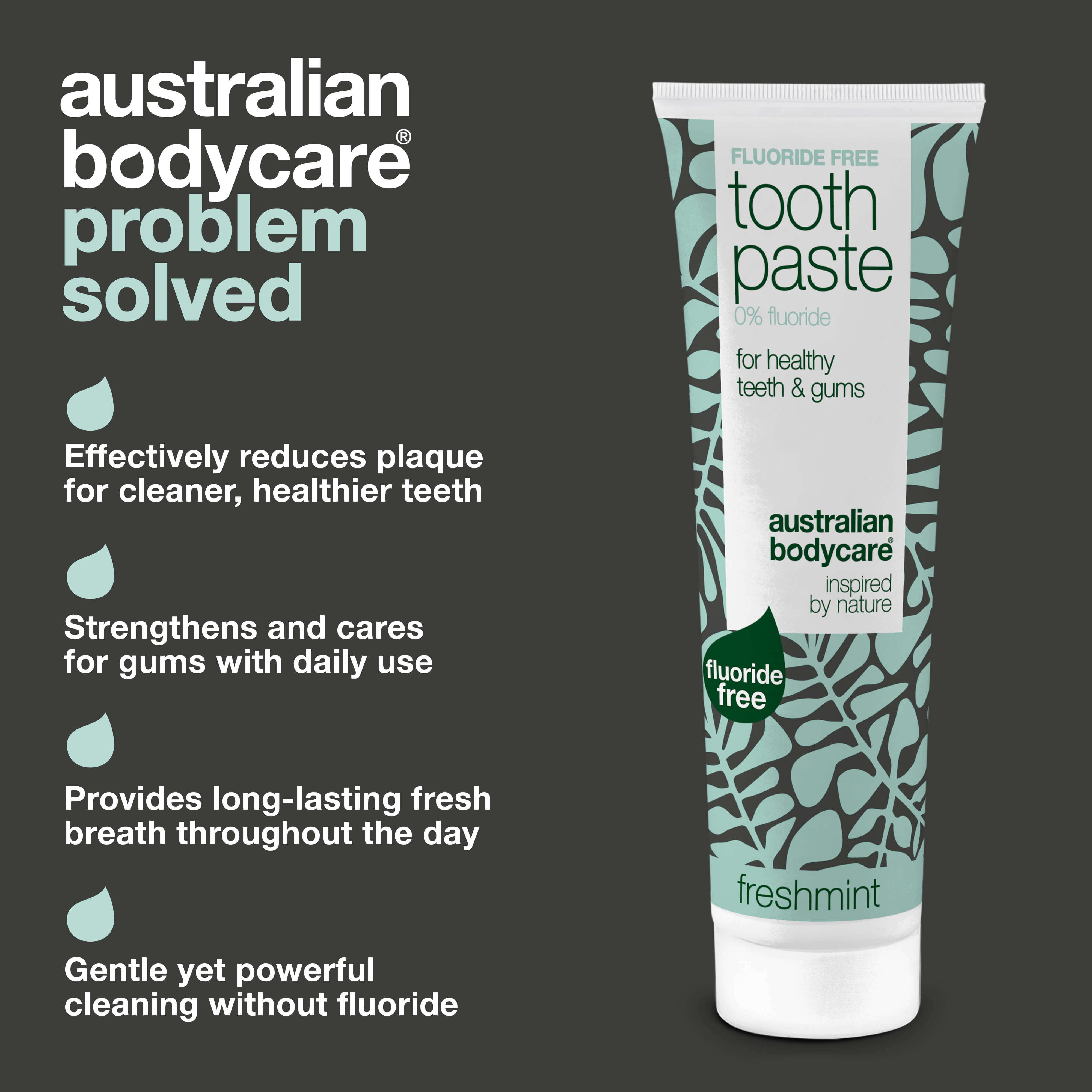Fluoride-Free Toothpaste – For Healthy Teeth & Fresh Breath — Fluoride-Free Toothpaste reduces plaque, soothes gums & freshens breath. Perfect for daily use with gentle yet effective care.