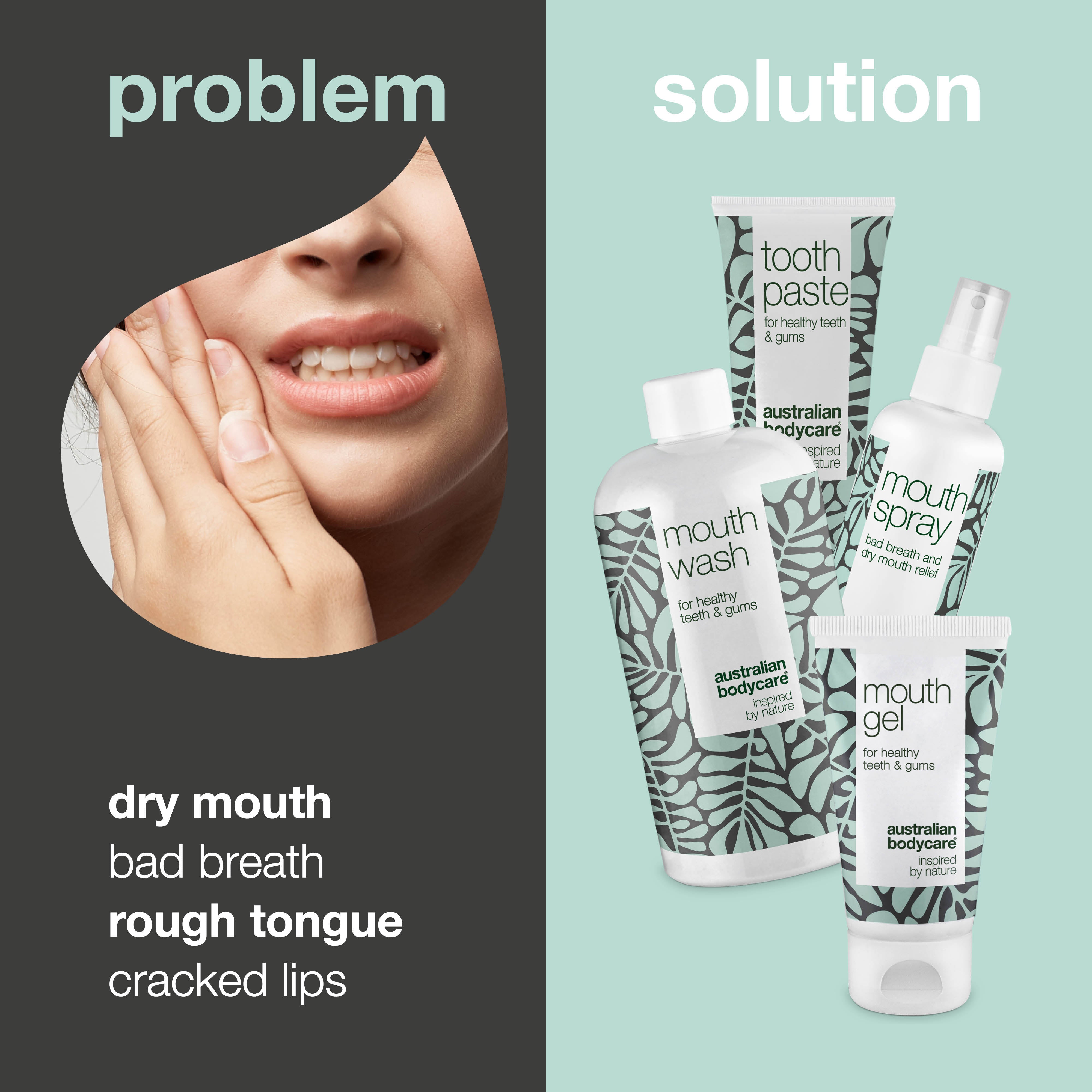 4–pack for dry mouth — 4 moisturizing products for dry mouth care