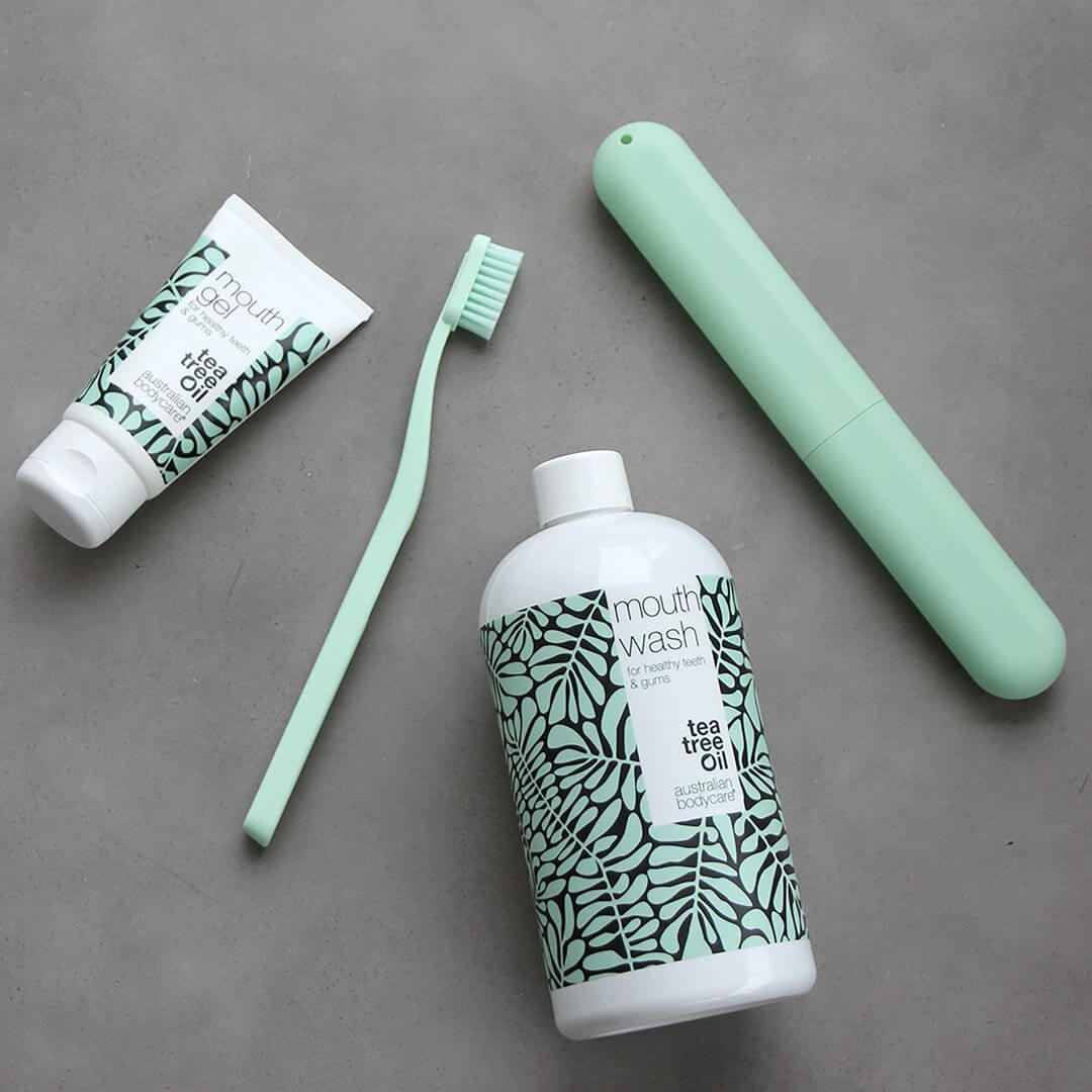 Gift ideas for grandpa - 5 Mouth care products with Tea Tree Oil