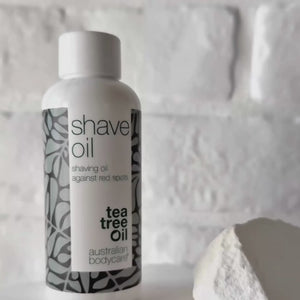 Shaving oil for red bumps and ingrown hairs – reduces irritation, redness and razor bumps – Australian Bodycare