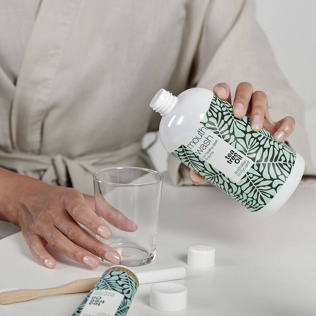 Gift ideas for grandpa - 5 Mouth care products with Tea Tree Oil