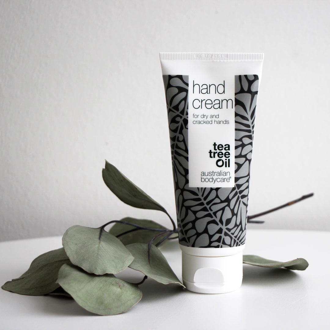 Tea Tree Hand cream for red and dry hands - Hand lotion for the daily care of cracked, itchy hands or with red skin