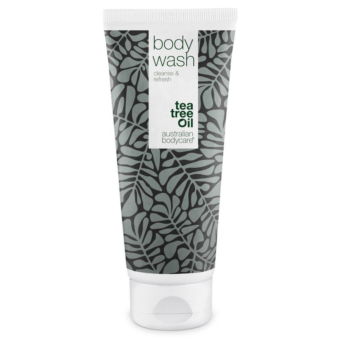 Body wash for blemishes and body odor — Body wash that reduces body odor, smelly feet, and spots, leaving skin refreshed and clean.