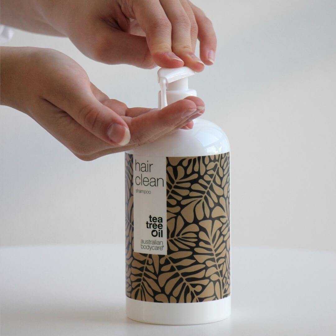 3 Hair Clean shampoo — tarjouspaketti - Pakettitarjous, jossa on 3 x shampoo (500 ml): teepuuöljy, sitruunamyrtti ja minttu