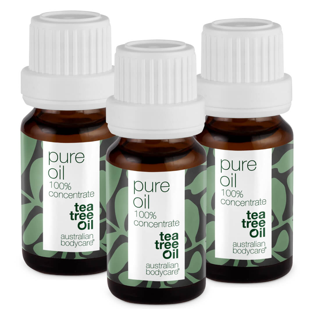 3 x XL 30ml Tea Tree Oil for skin problems — 3—pack of 100% concentrated and undiluted Tea Tree Oil from Australia