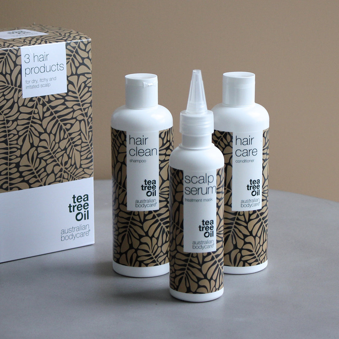 The ultimate scalp care kit – 4 products for dandruff, greasy hair and a dry or itchy scalp