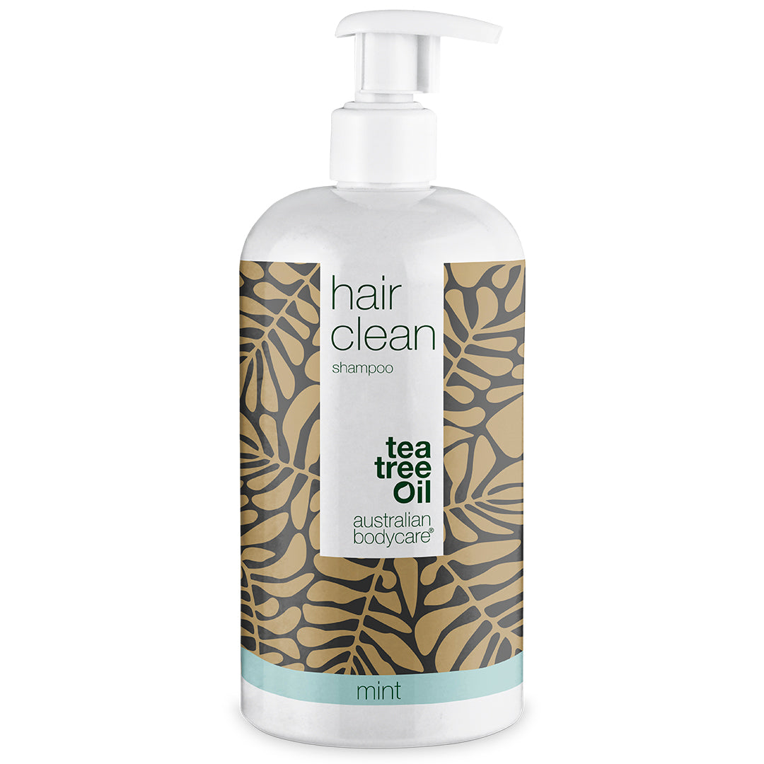 Tea Tree Oil dandruff shampoo against dry and itchy scalp - Tea Tree Shampoo for daily care and prevention of dandruff, flaky scalp and spots on scalp