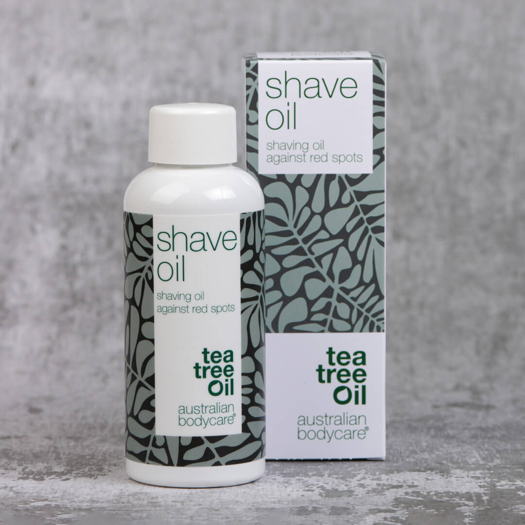 Shaving body oil against razor bumps and ingrown hair - Prevents shaving rash, redness and ingrown hair after shaving