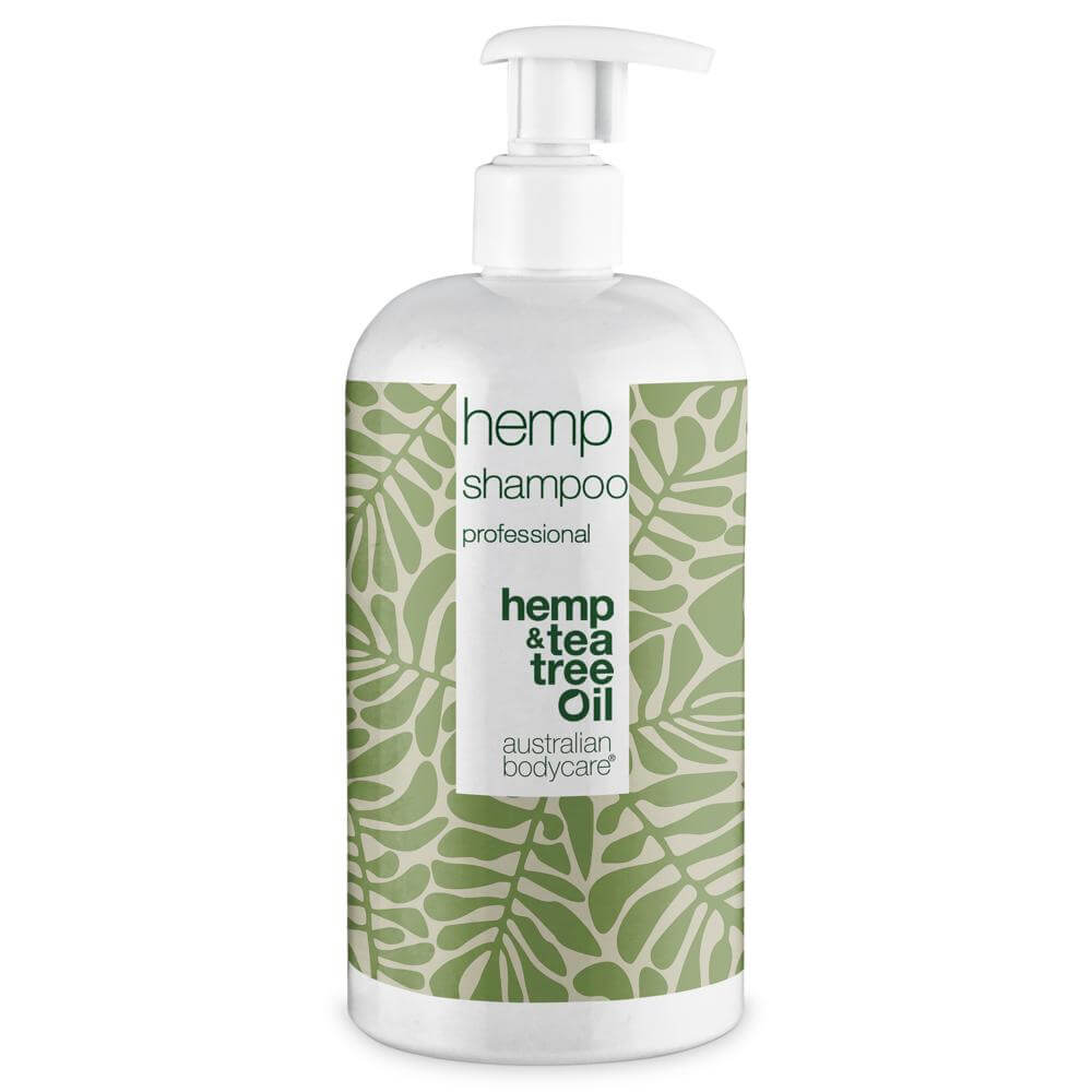 Hemp Shampoo for Dandruff, Dry Hair, and Itchy Scalp