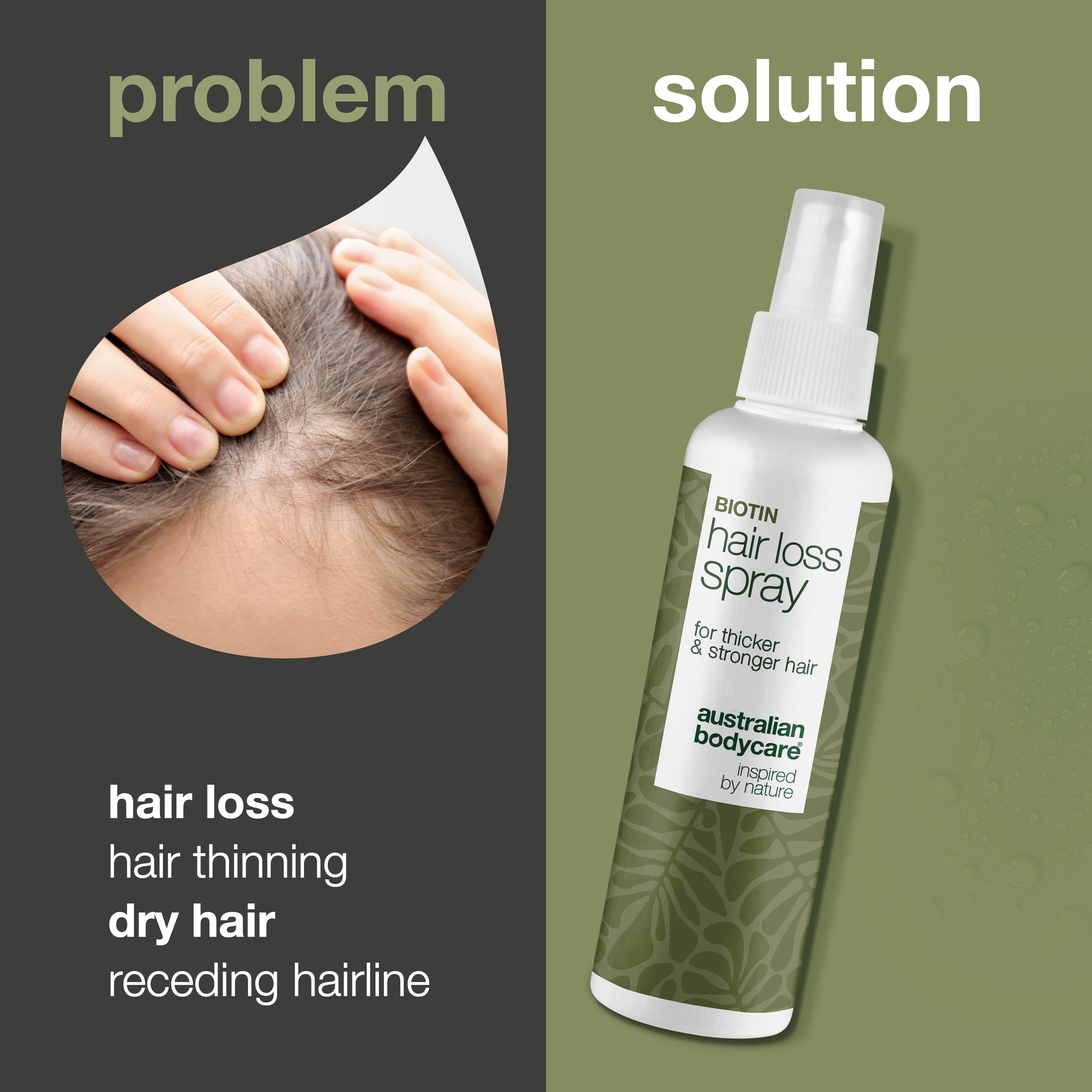 Hair Spray for Fine Hair reduces breakage, strengthens, and adds fullness. With caffeine, Capilia Longa, amaranth extract, panthenol, and arginine.