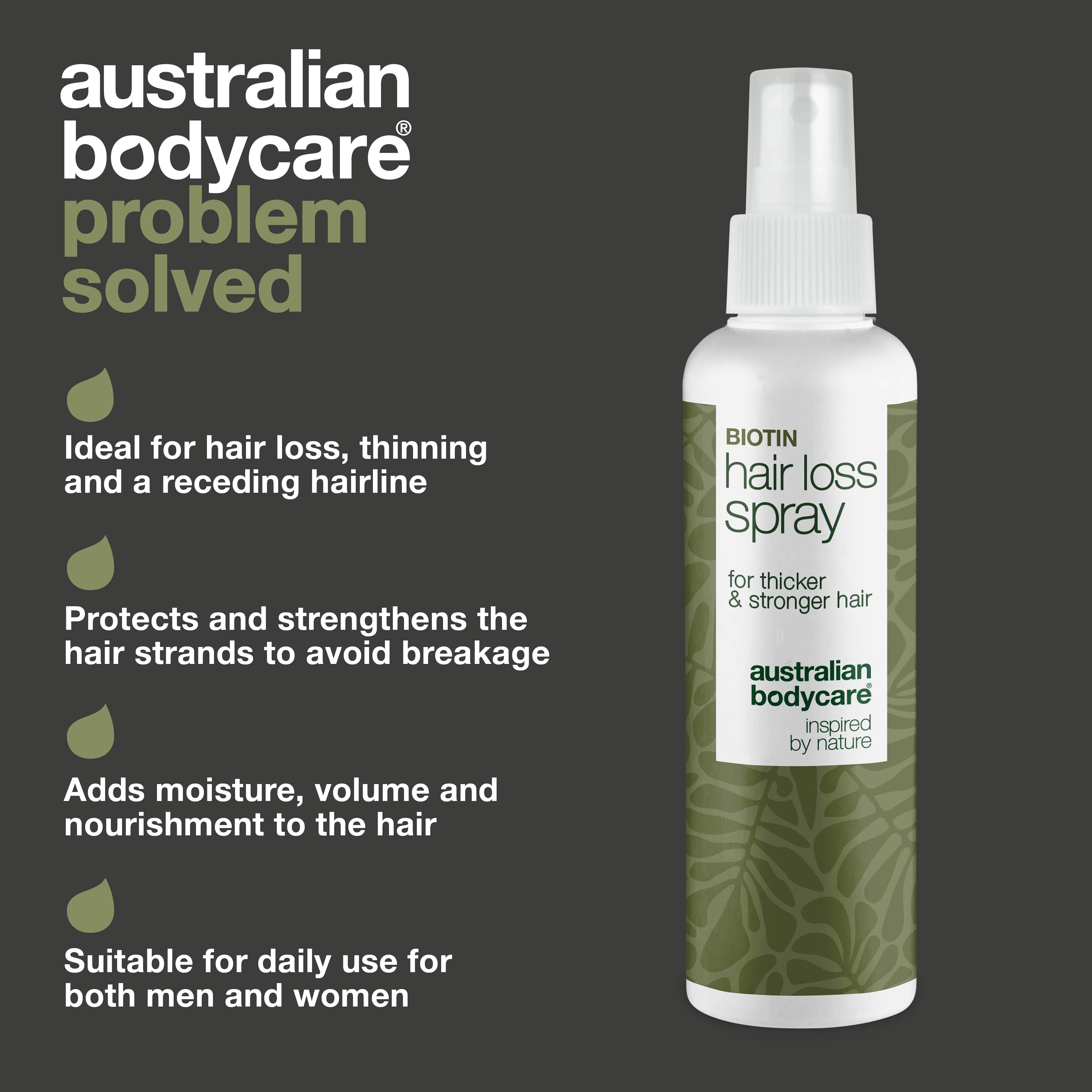 Hair Spray for Fine Hair reduces breakage, strengthens, and adds fullness. With caffeine, Capilia Longa, amaranth extract, panthenol, and arginine.