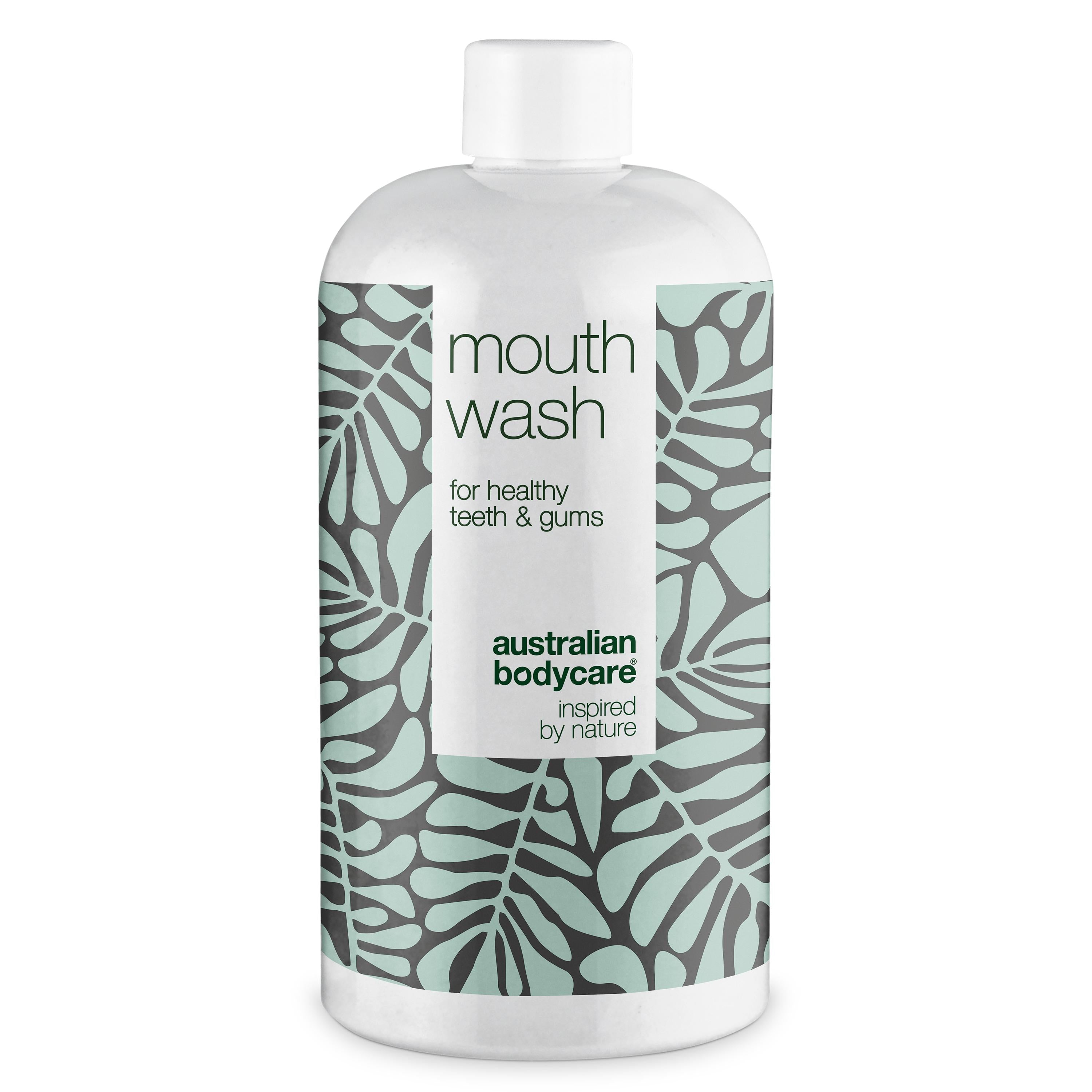 Tea Tree Oil Mouth Wash for a good oral hygiene — Against bad breath and for the daily care of gingivitis, oral thrush and periodontitis