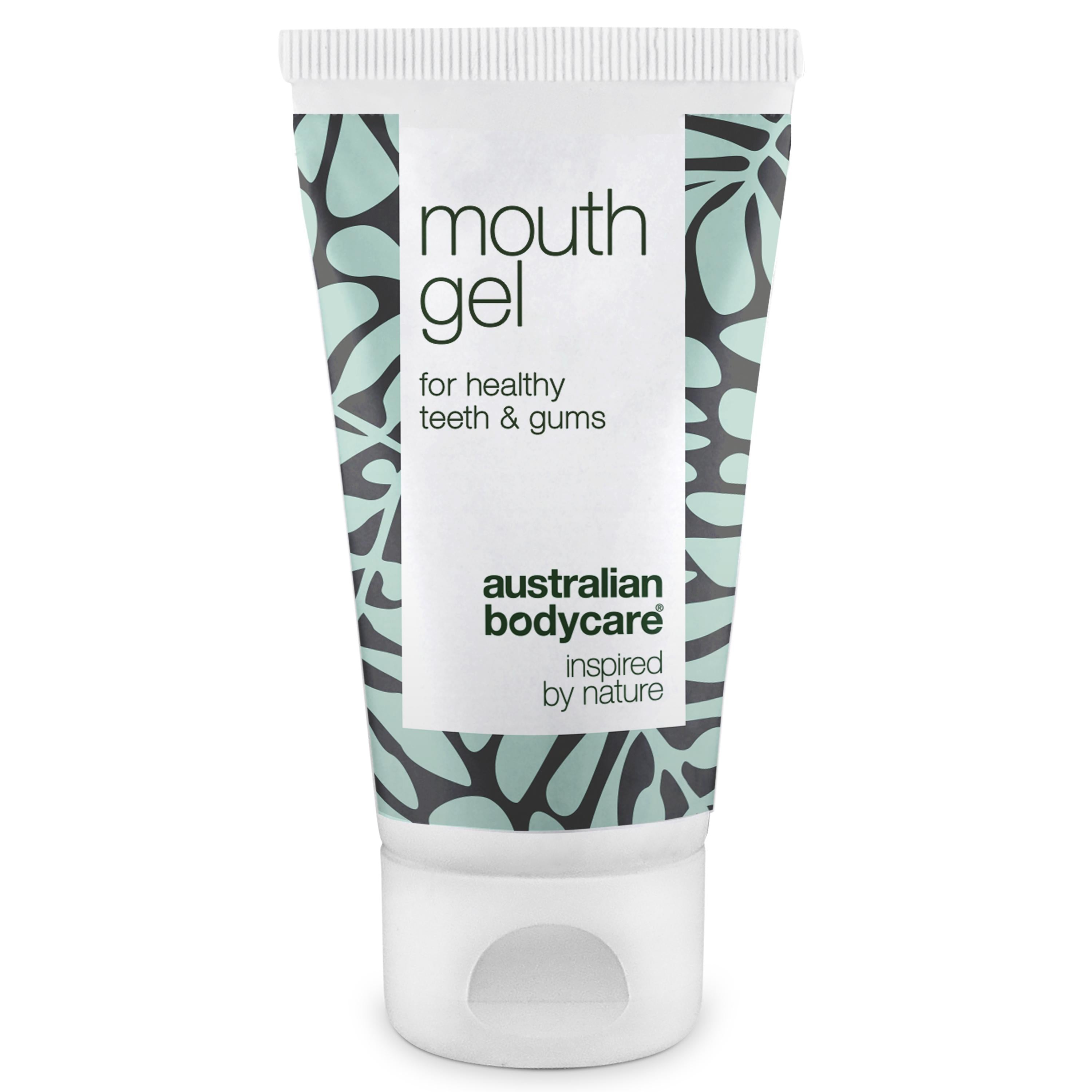 Tea Tree Oil soothing Mouth Gel — Mouth gel for the daily care of mouth ulcers, dry mouth and sore gums