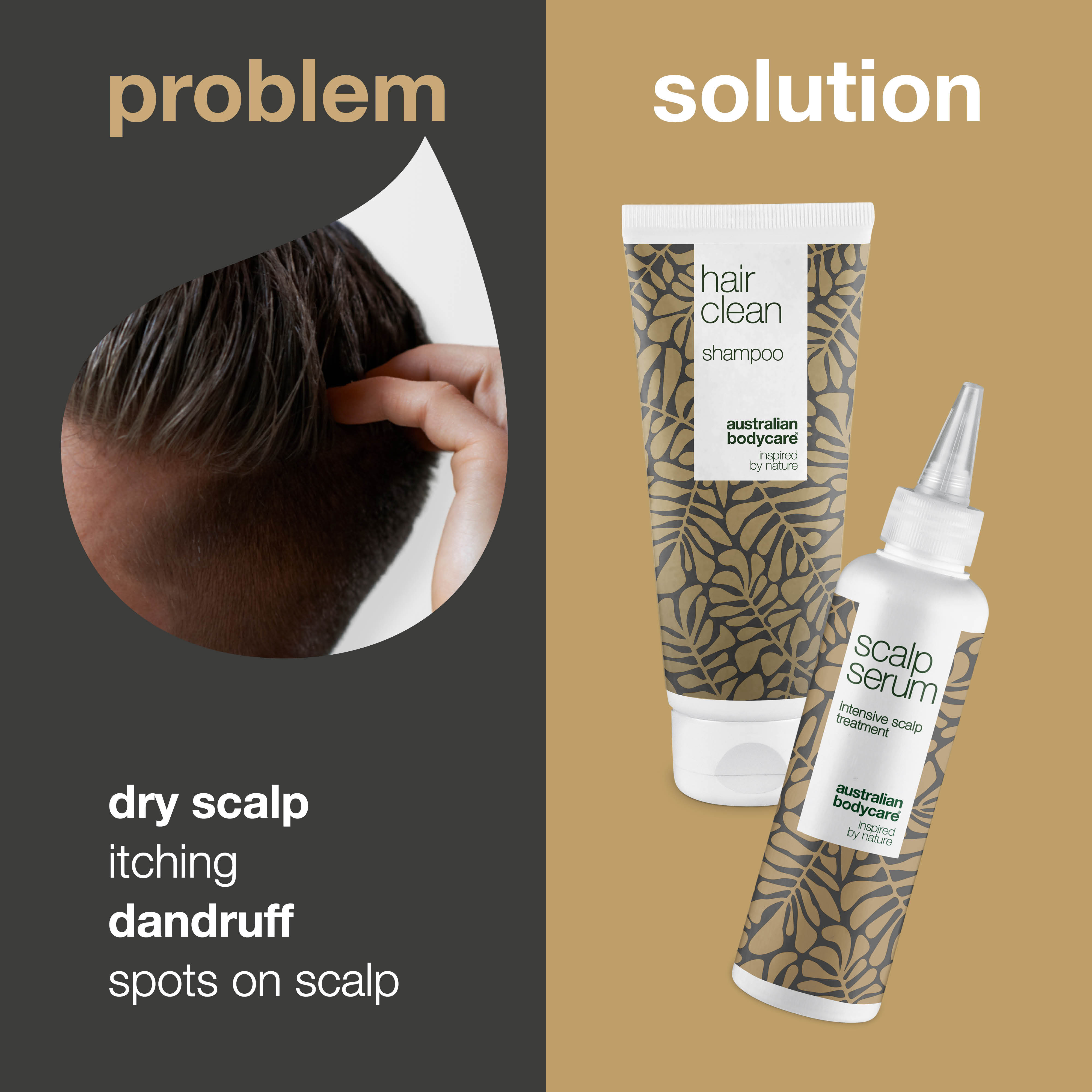 Kit for dandruff, dry and itchy scalp — 2x products for dandruff, dry and itchy scalp