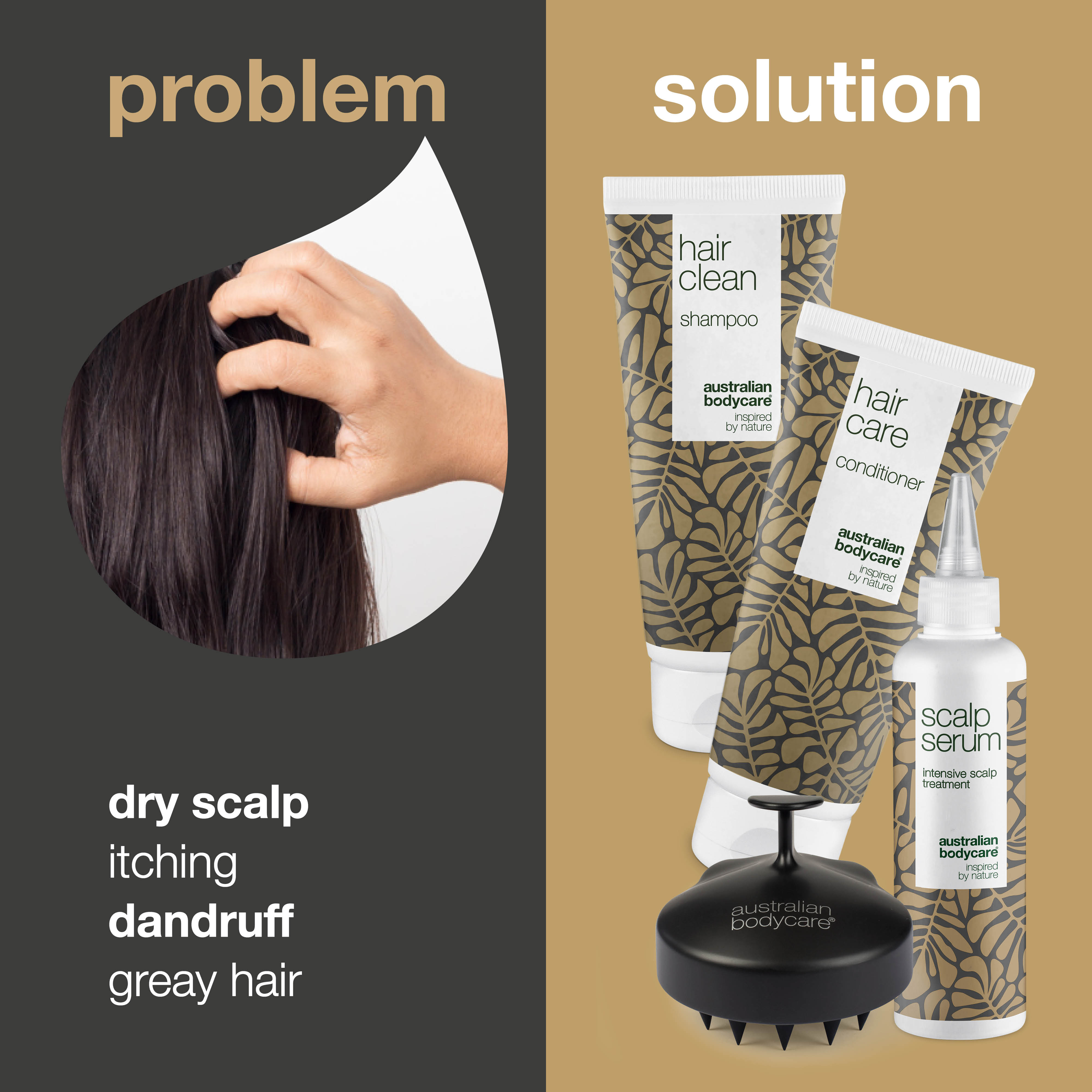 The ultimate scalp care kit — 4 products for dandruff, greasy hair and a dry or itchy scalp