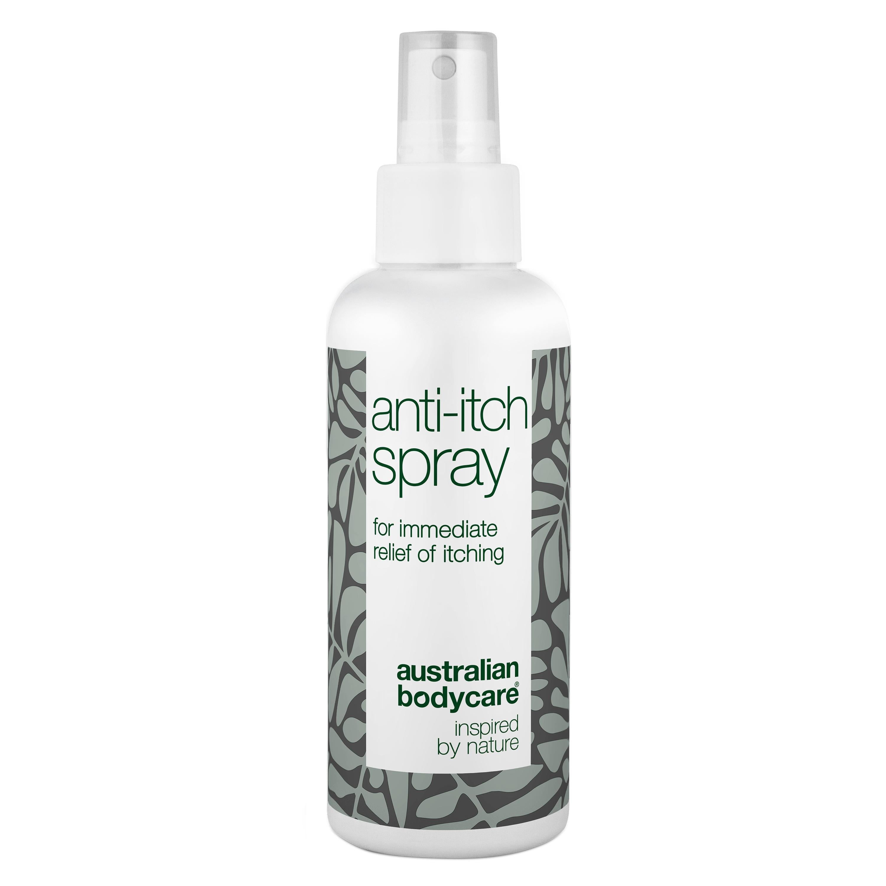 Spray for Itchy Skin - Soothing and Cooling Relief — Suffering from itchy, irritated skin? Our soothing spray provides quick relief with natural ingredients, calming and cooling your skin instantly. Dermatologically tested & 100% vegan.