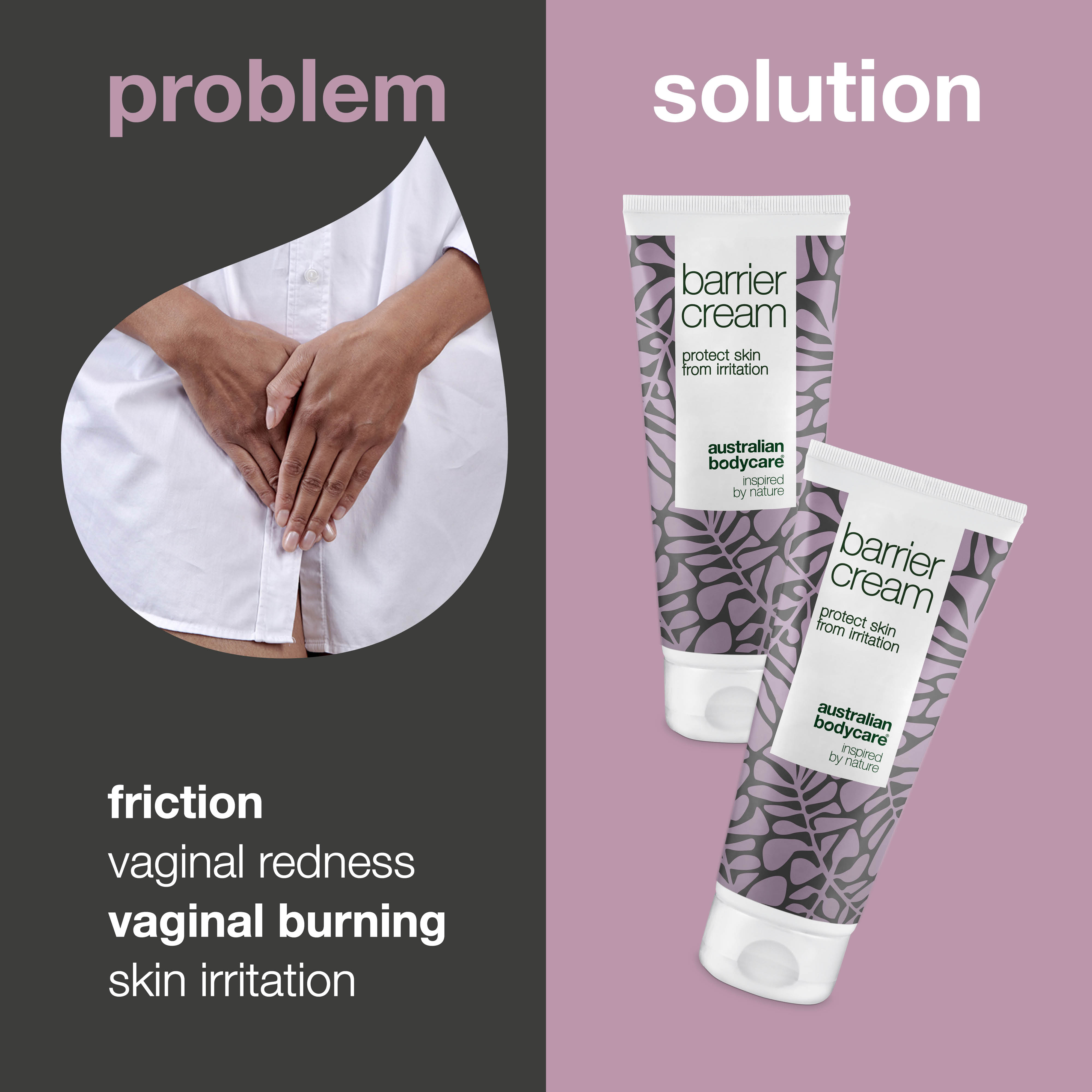 2x Intimate barrier cream against irritation — Intimate protection from redness, burning, friction and incontinence