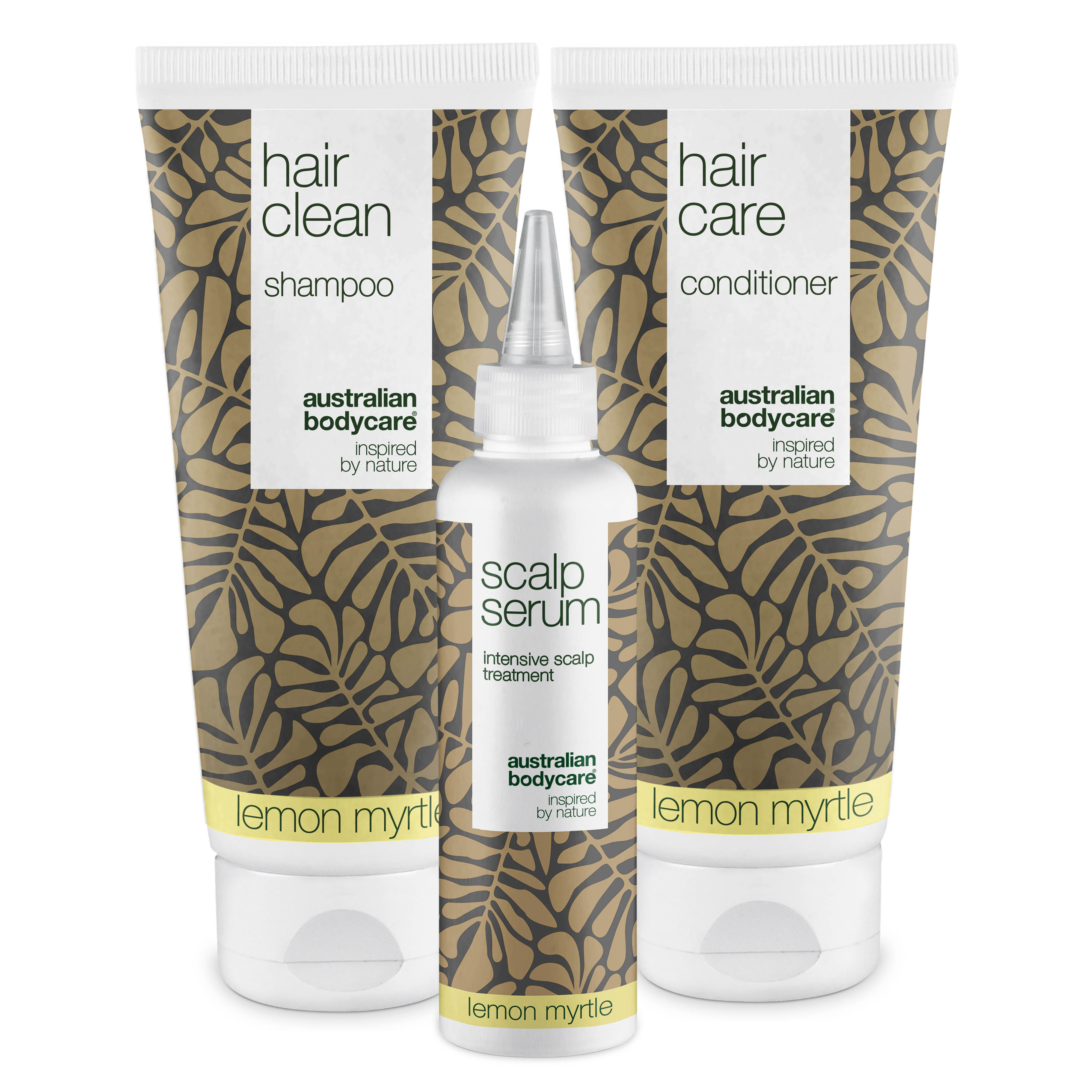 Kit for Scalp Care with Lemon Myrtle — 3x products with Tea Tree Oil and Lemon Myrtle for dandruff and dry scalp