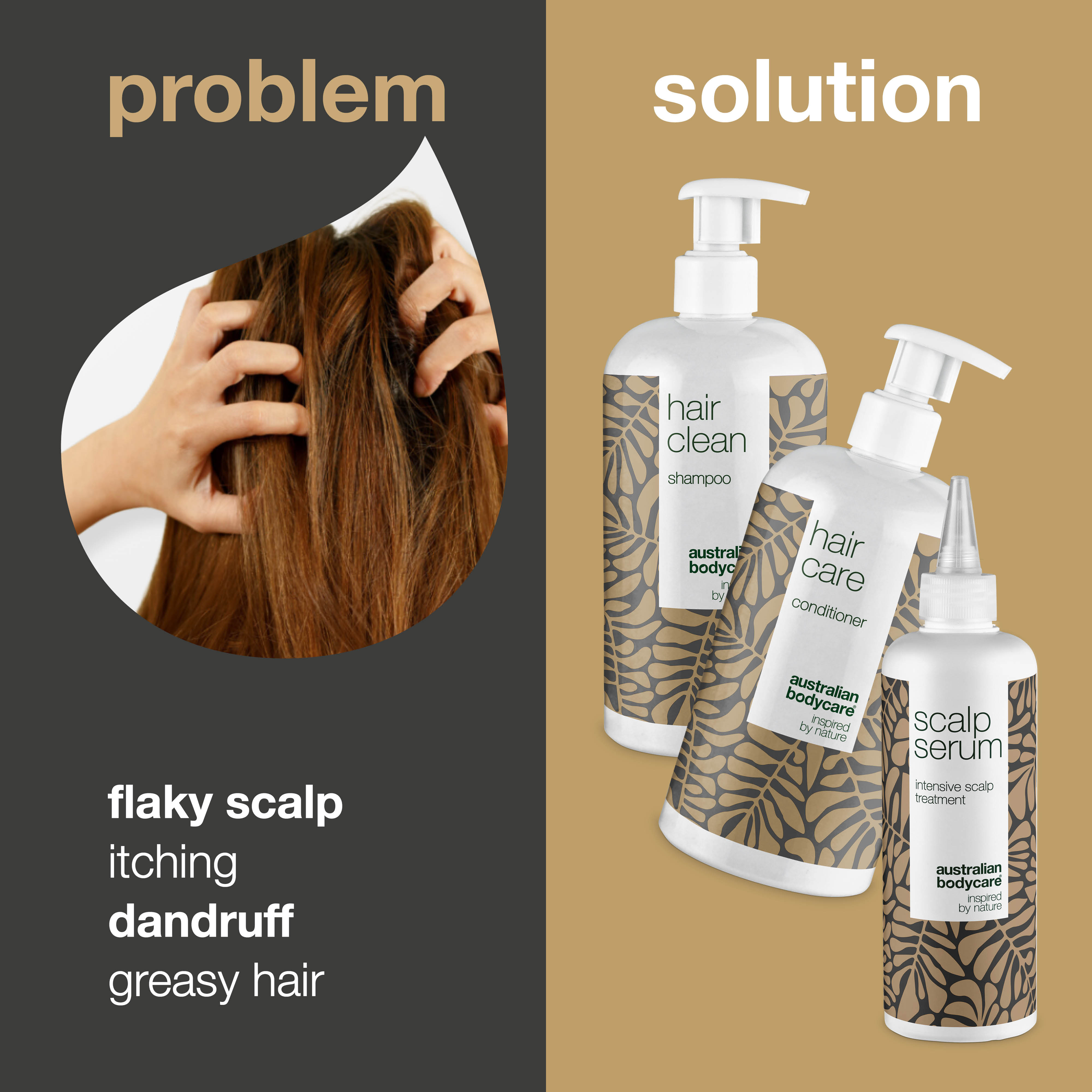 XL products for dandruff, dry and irritated scalp — 3 products for flaky and itchy scalp, dandruff or greasy hair