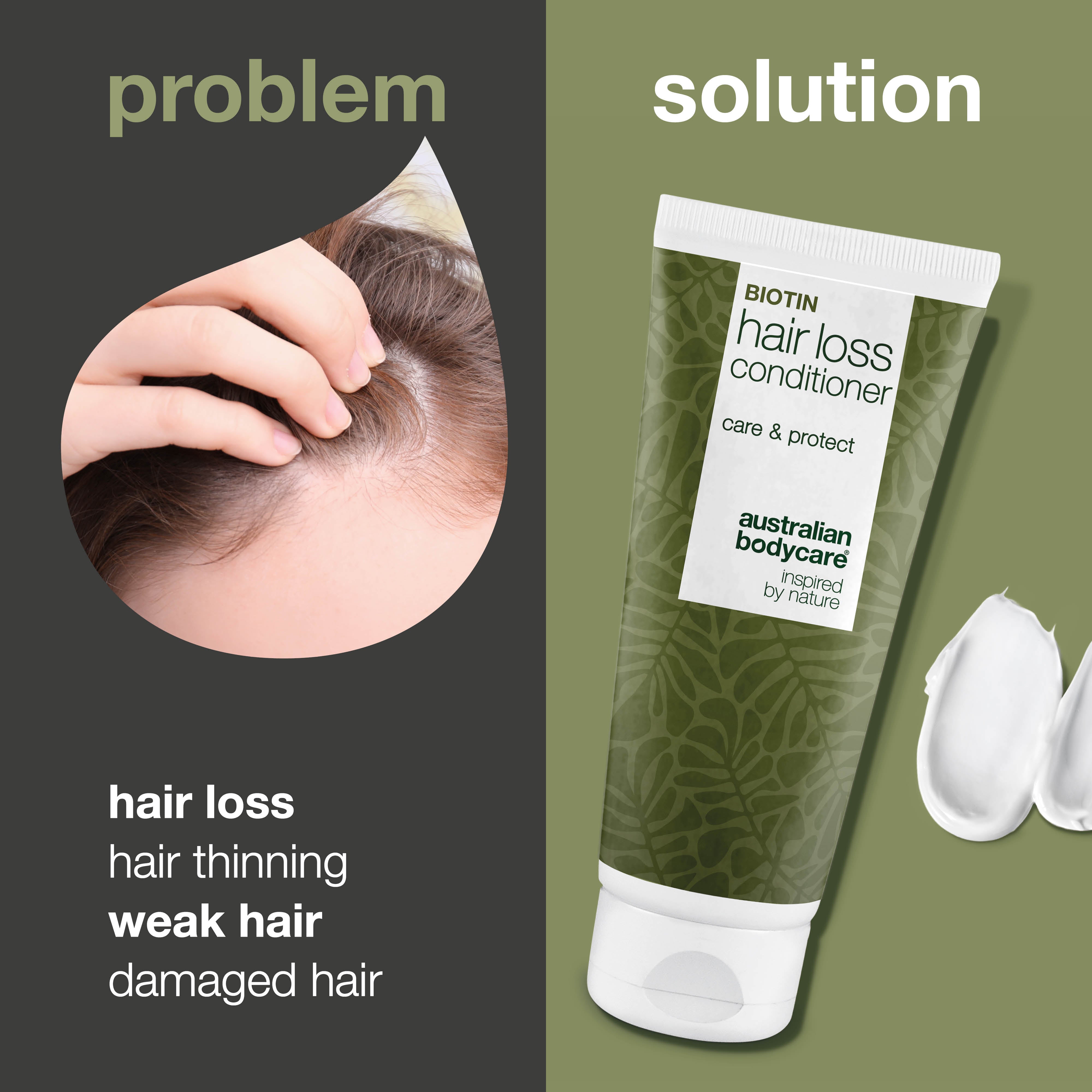 Hair Loss conditioner for thin and weak hair — Conditioner with Capilia Longa for hair care in case of hair loss and hair thinning