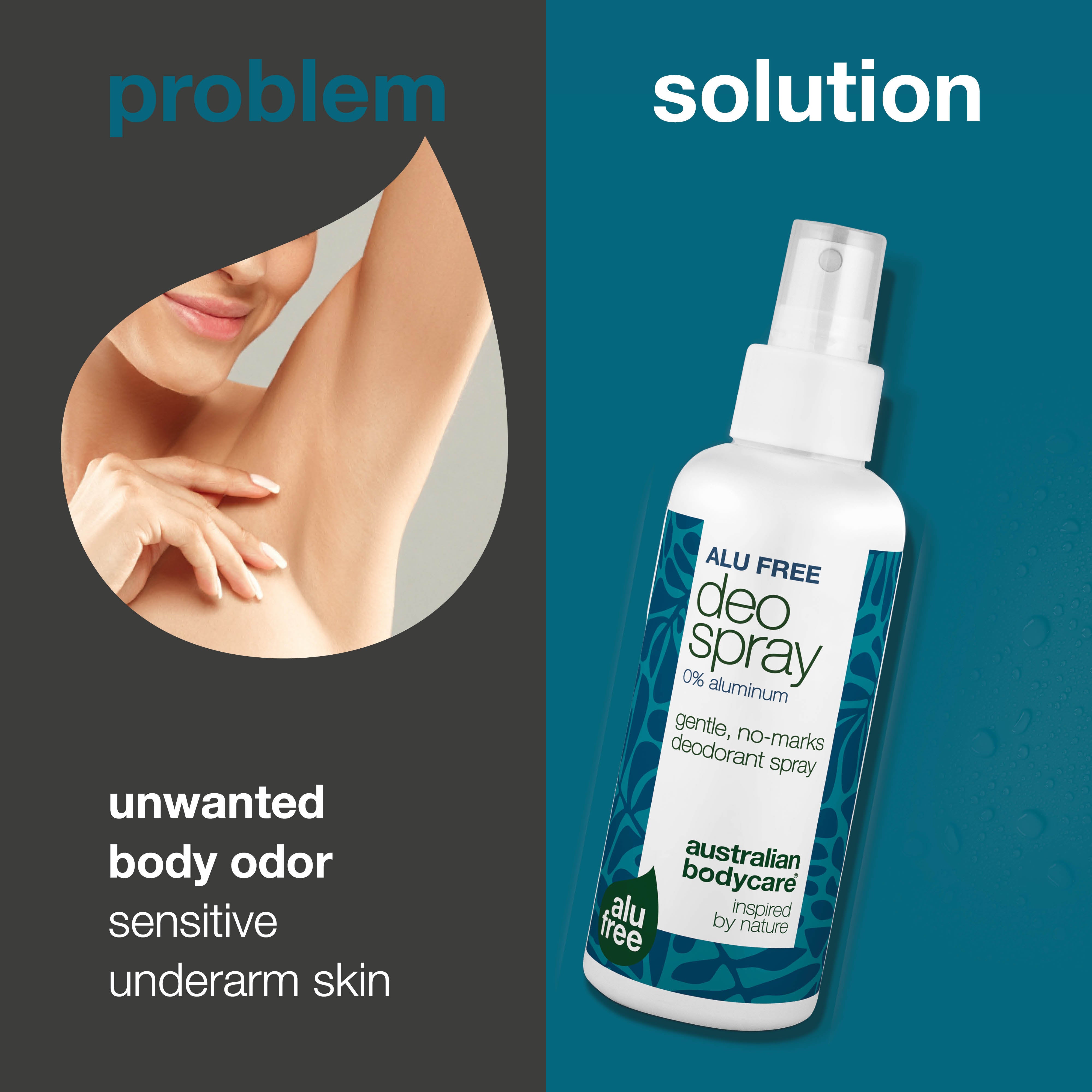 Aluminum-Free Deodorant Spray – Natural Freshness — Effective aluminum-free deodorant with natural ingredients. Fights odor, dries quickly, and keeps you fresh all day. Gentle on skin.