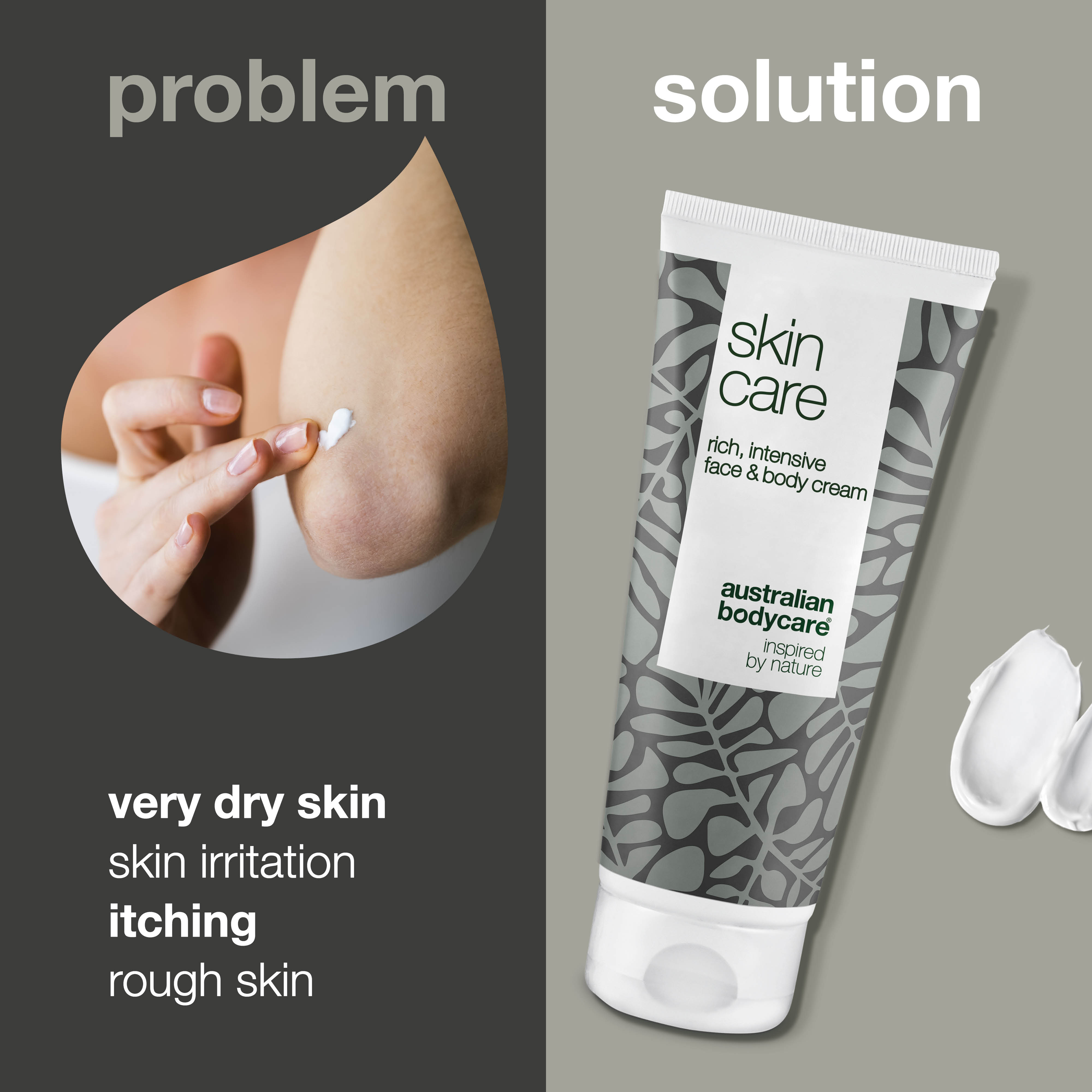 Skin Care cream for very dry skin — Soothing and moisturising multi–use cream for face and body