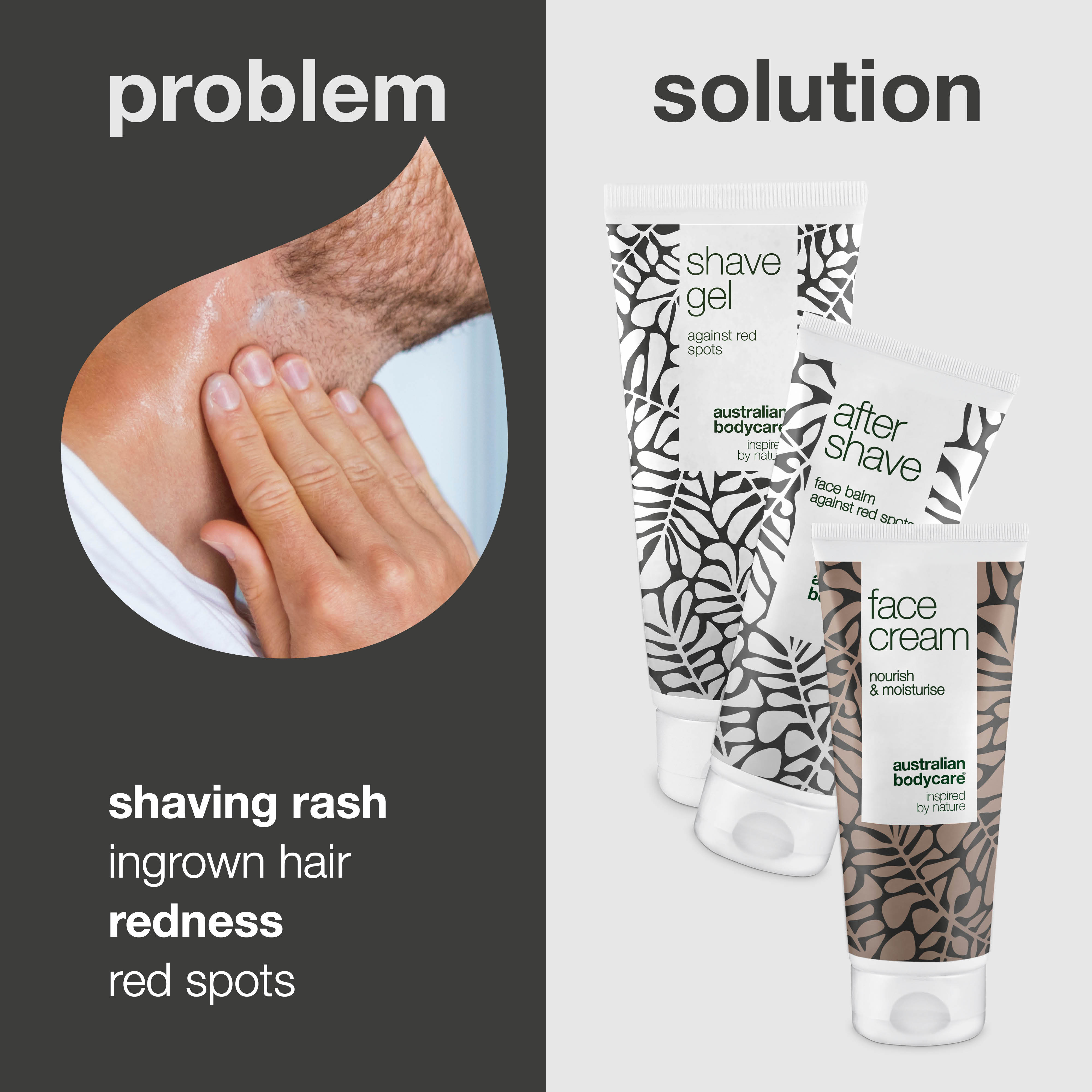 3x products for razor bumps and shaving rash — A clean shave free from razor bumps, razor burn and ingrown hairs