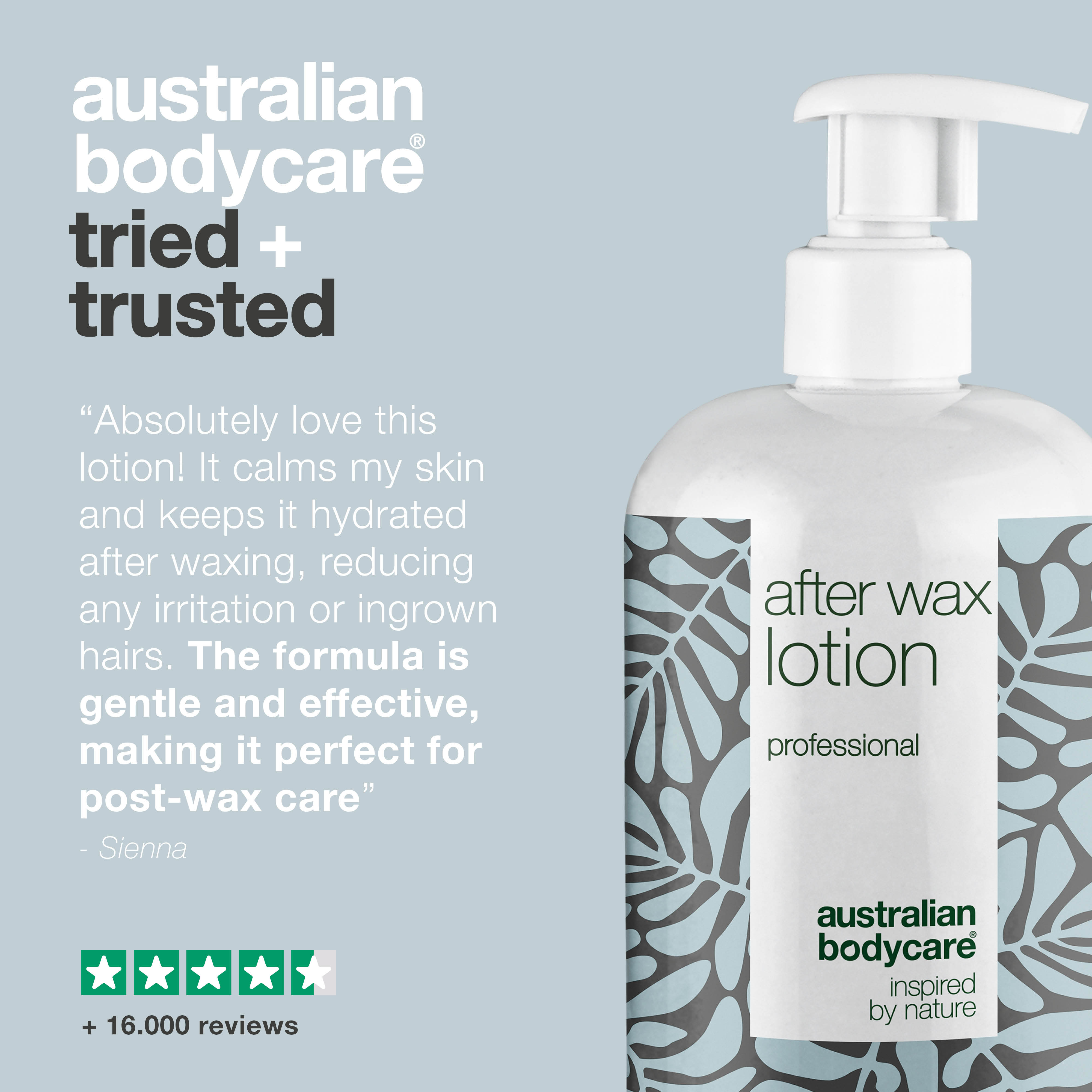 After Wax Lotion — Lotion for use after waxing