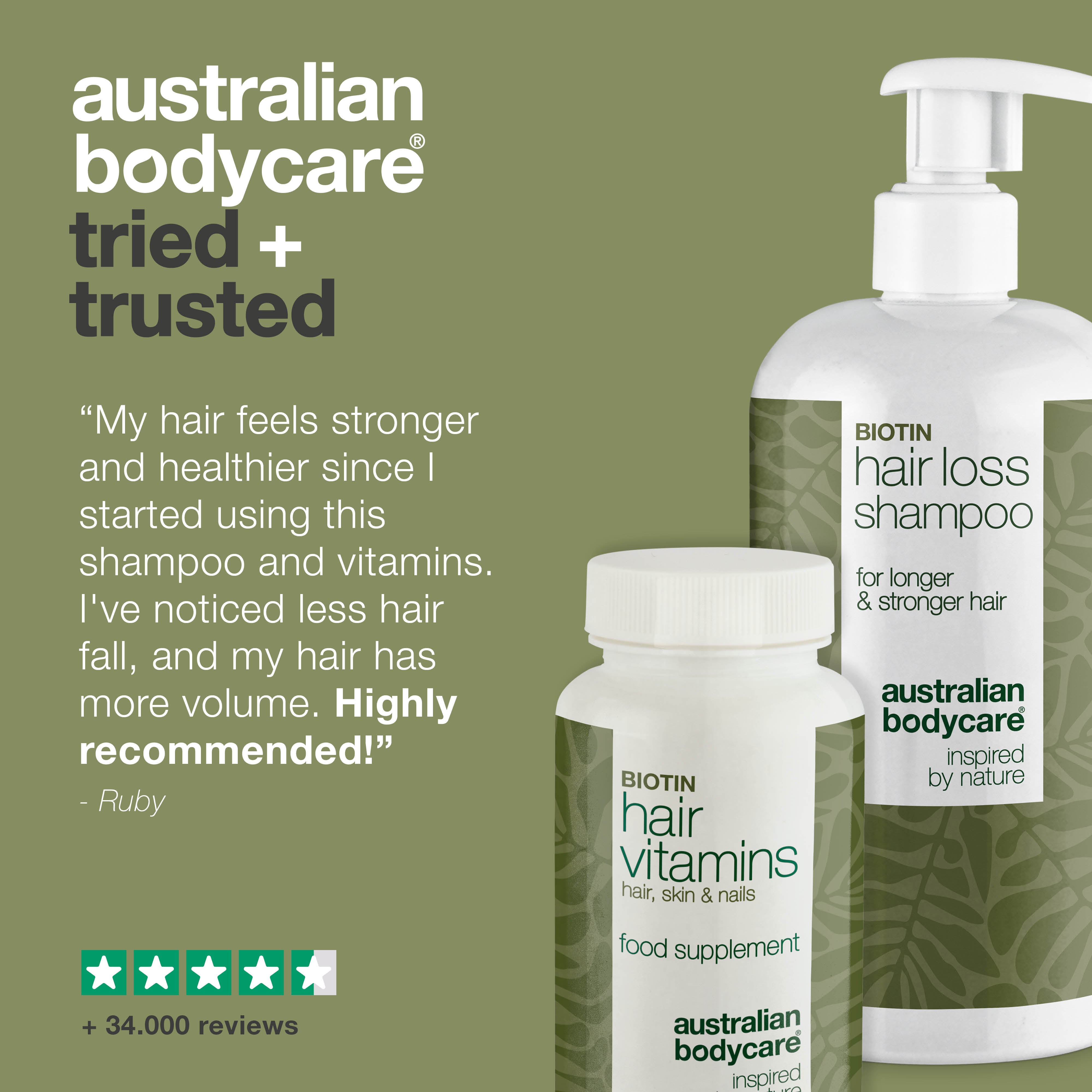 Hair loss shampoo and vitamins for hair growth — Products to strengthen thin and damaged hair