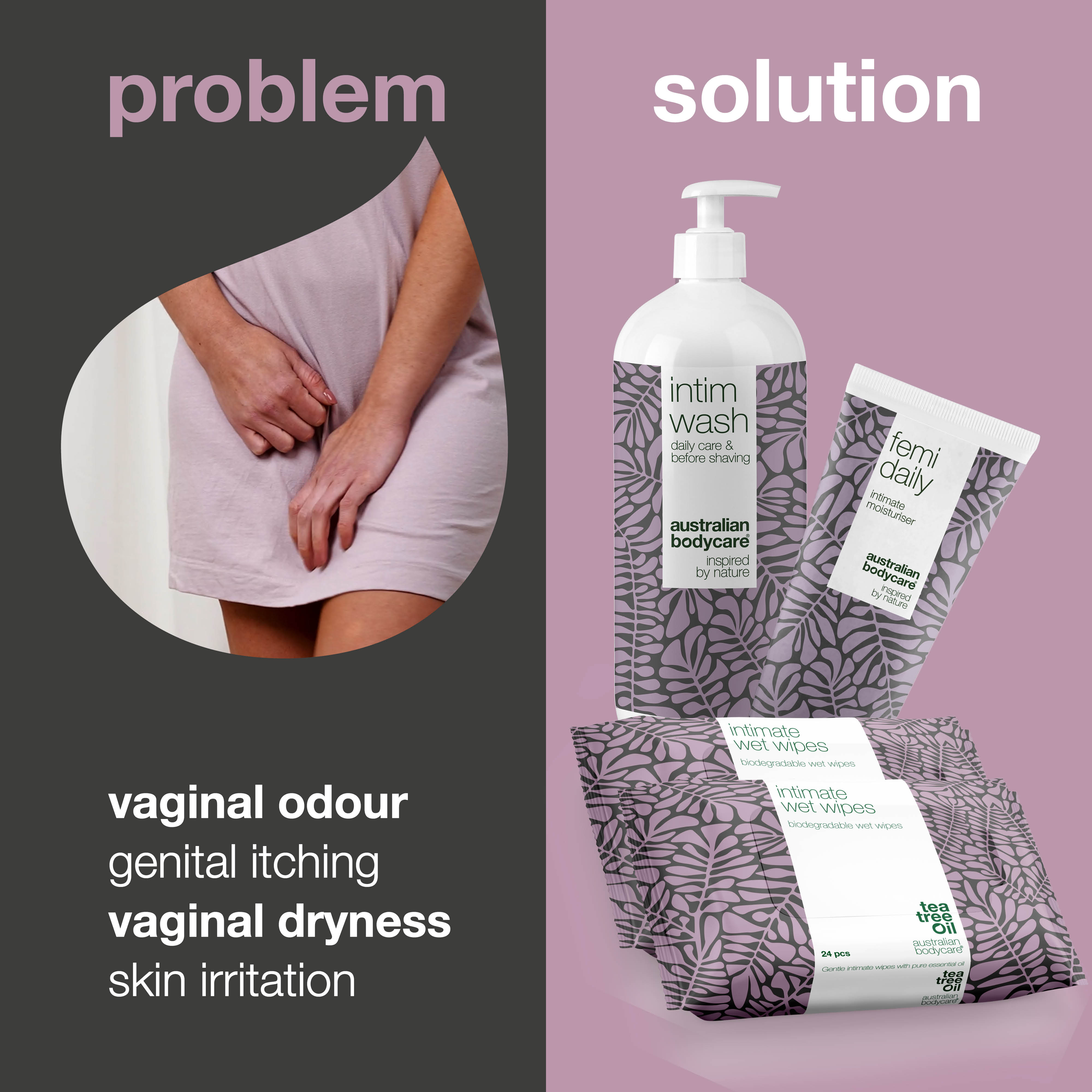 XL Intimate Care kit — Intimate products for itching, burning, vaginal dryness and  irritation