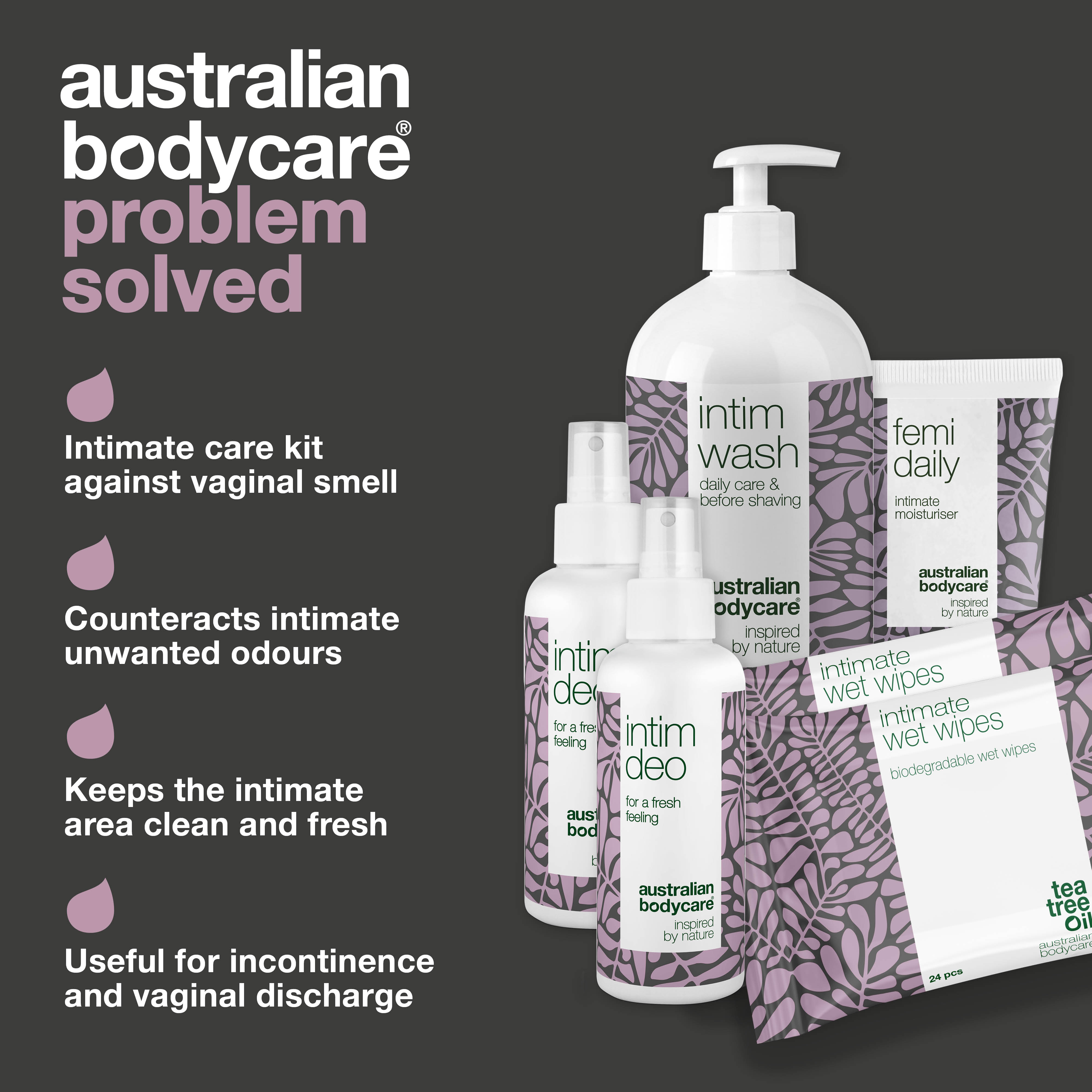 XL kit for vaginal smell — Intimate care products for unwanted vaginal odour