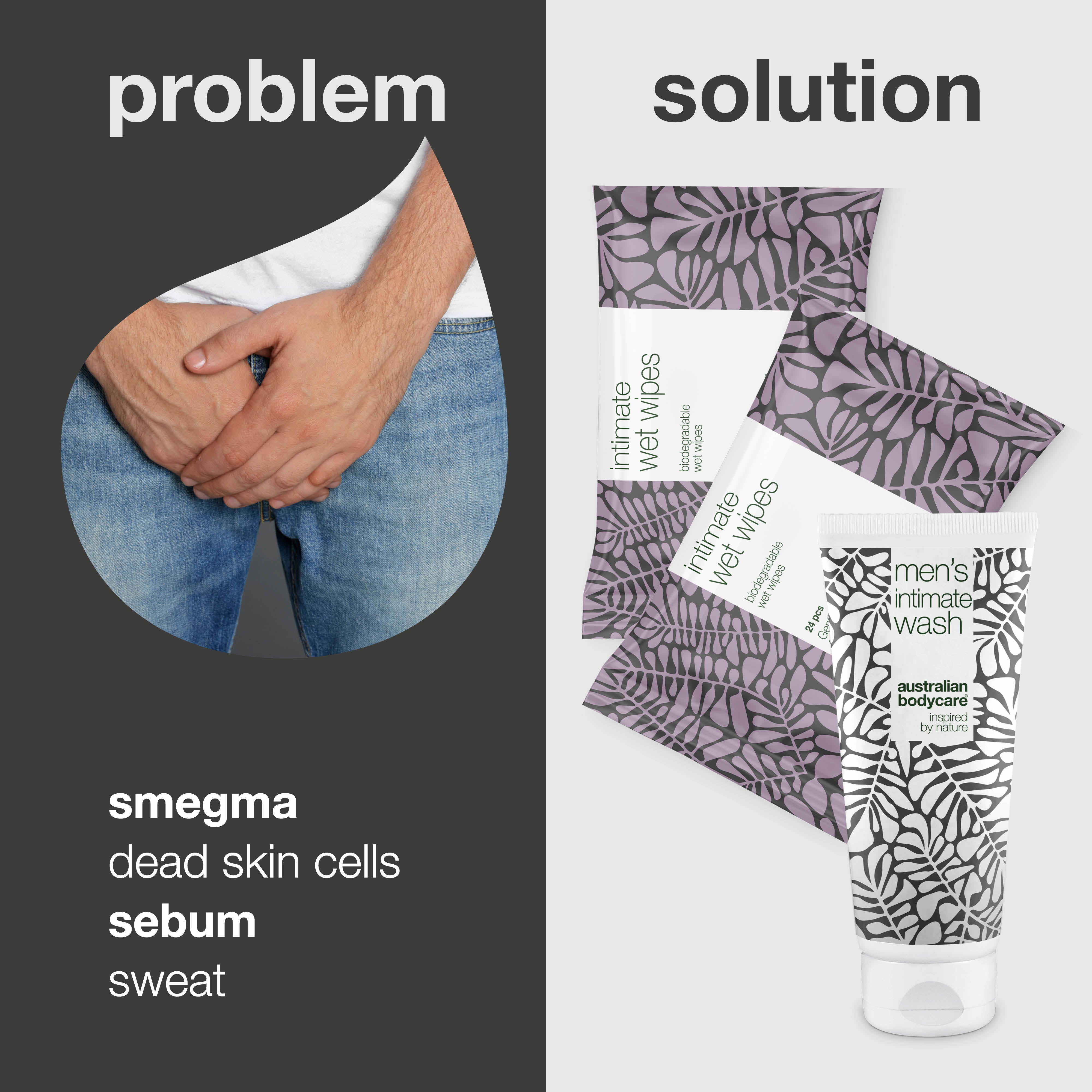 Dick cheese care pack — Removes and prevents smegma in the intimate area