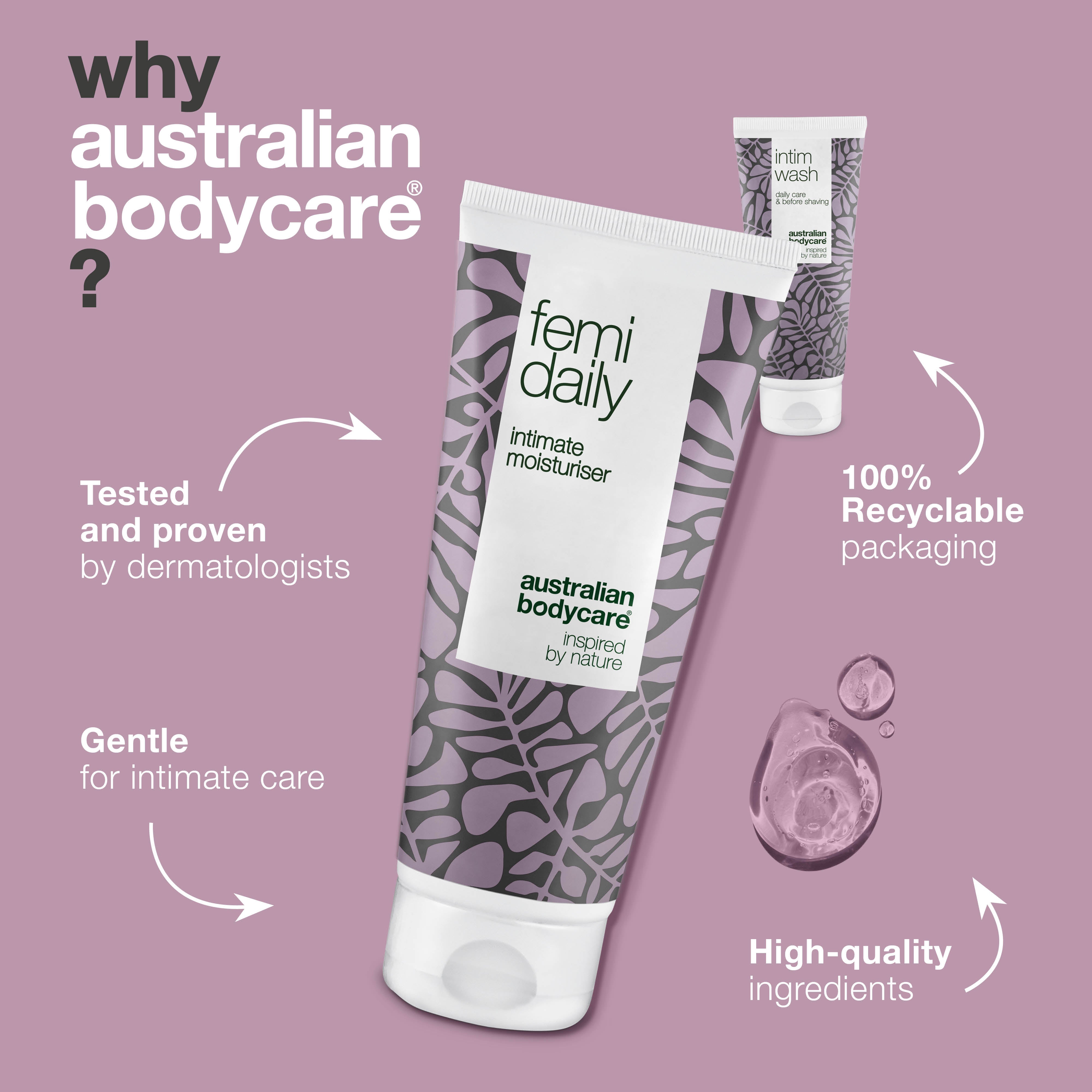 Care for Red Foreskin - Intimate Wash & Gel Solution — Soothe red, irritated foreskin with Men's Intimate Wash and Femi Daily. Gentle care for hygiene and relief.