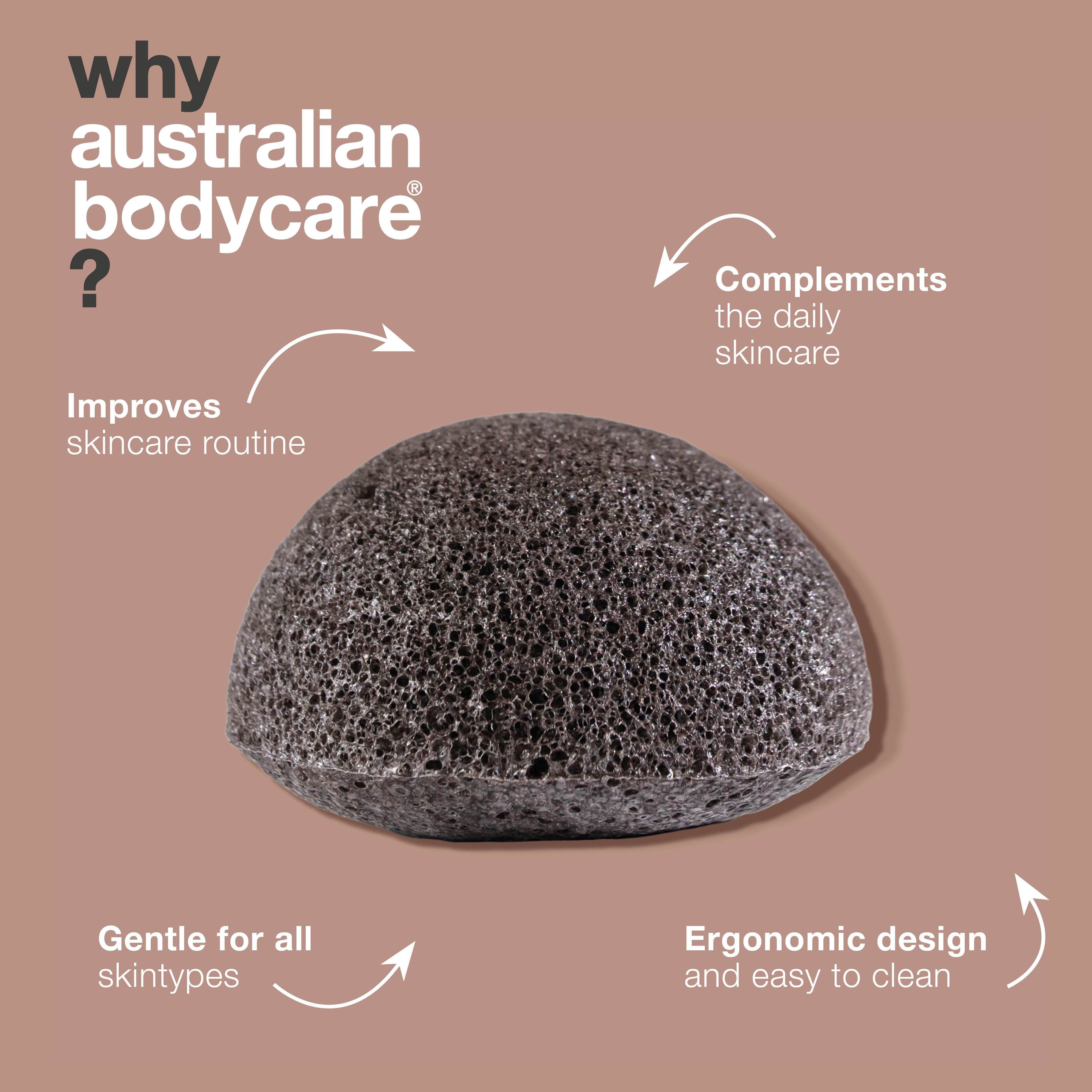 Konjac sponge for skin blemishes — Konjac Sponge for natural exfoliation of pimples and blackheads