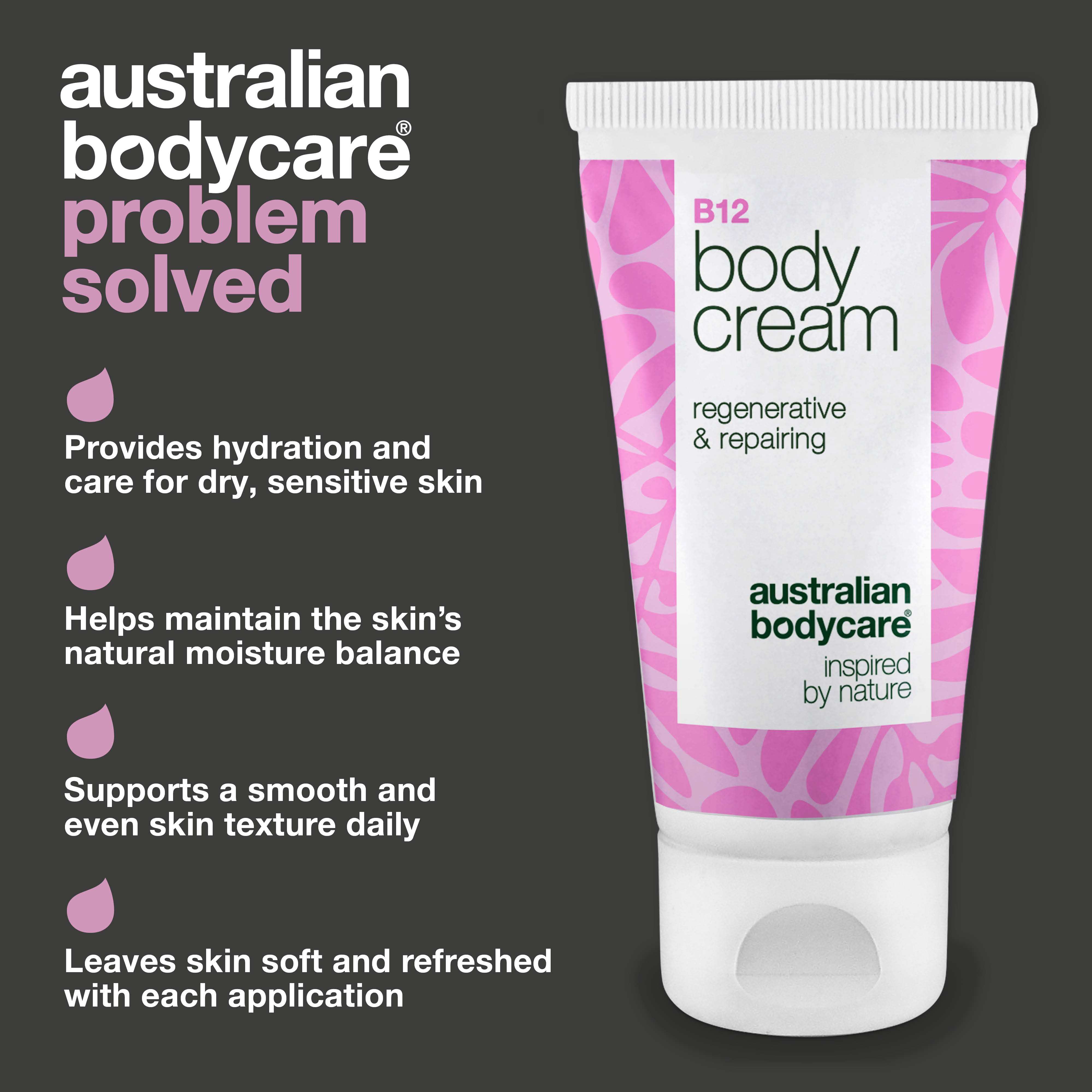 B12 Body Cream – Hydrating Body Cream for Dry and Sensitive Skin