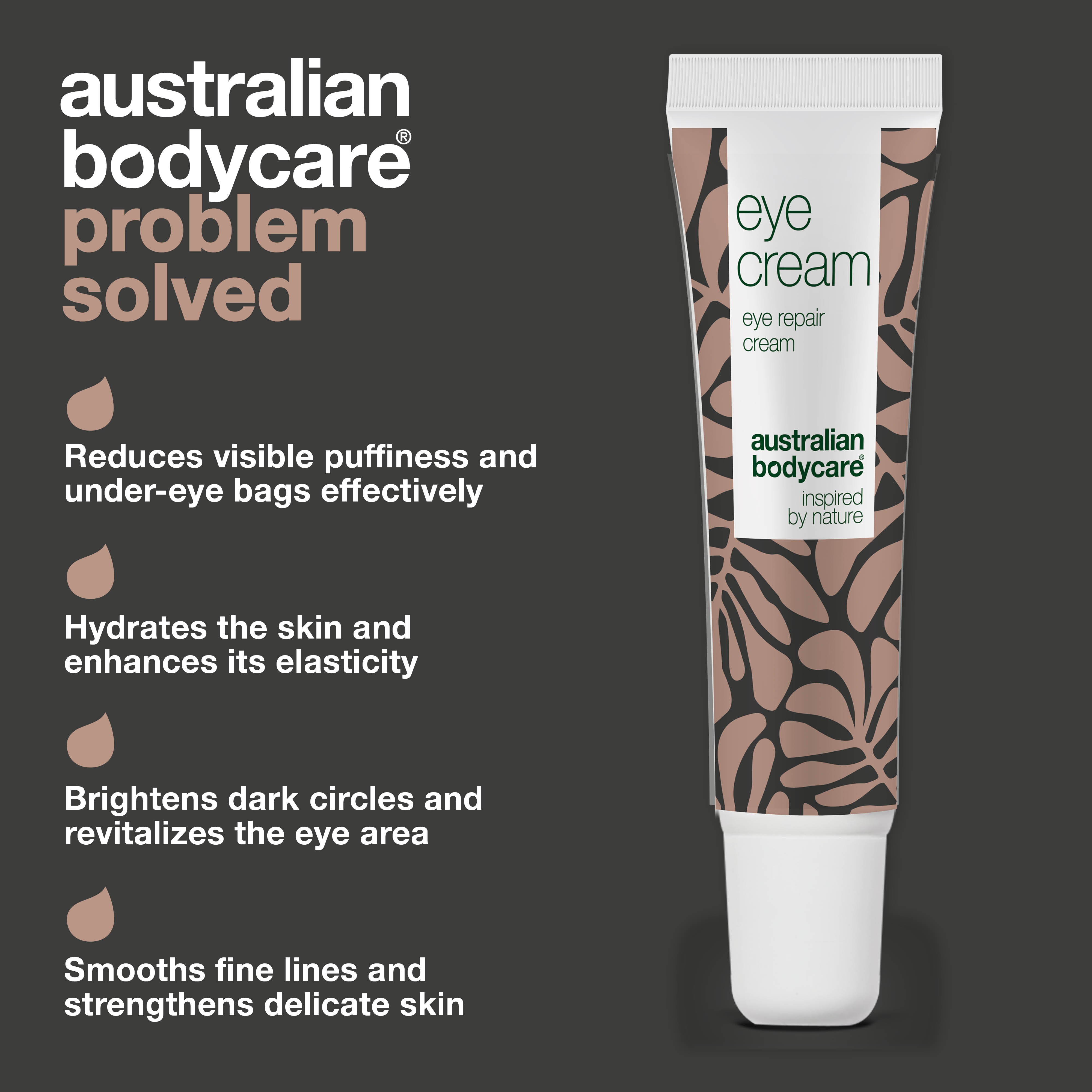 Eye Cream for Dark Circles, Puffiness, and Fine Lines — Effective eye cream that reduces puffiness and dark circles. Hydrates and strengthens for a fresh, youthful look.