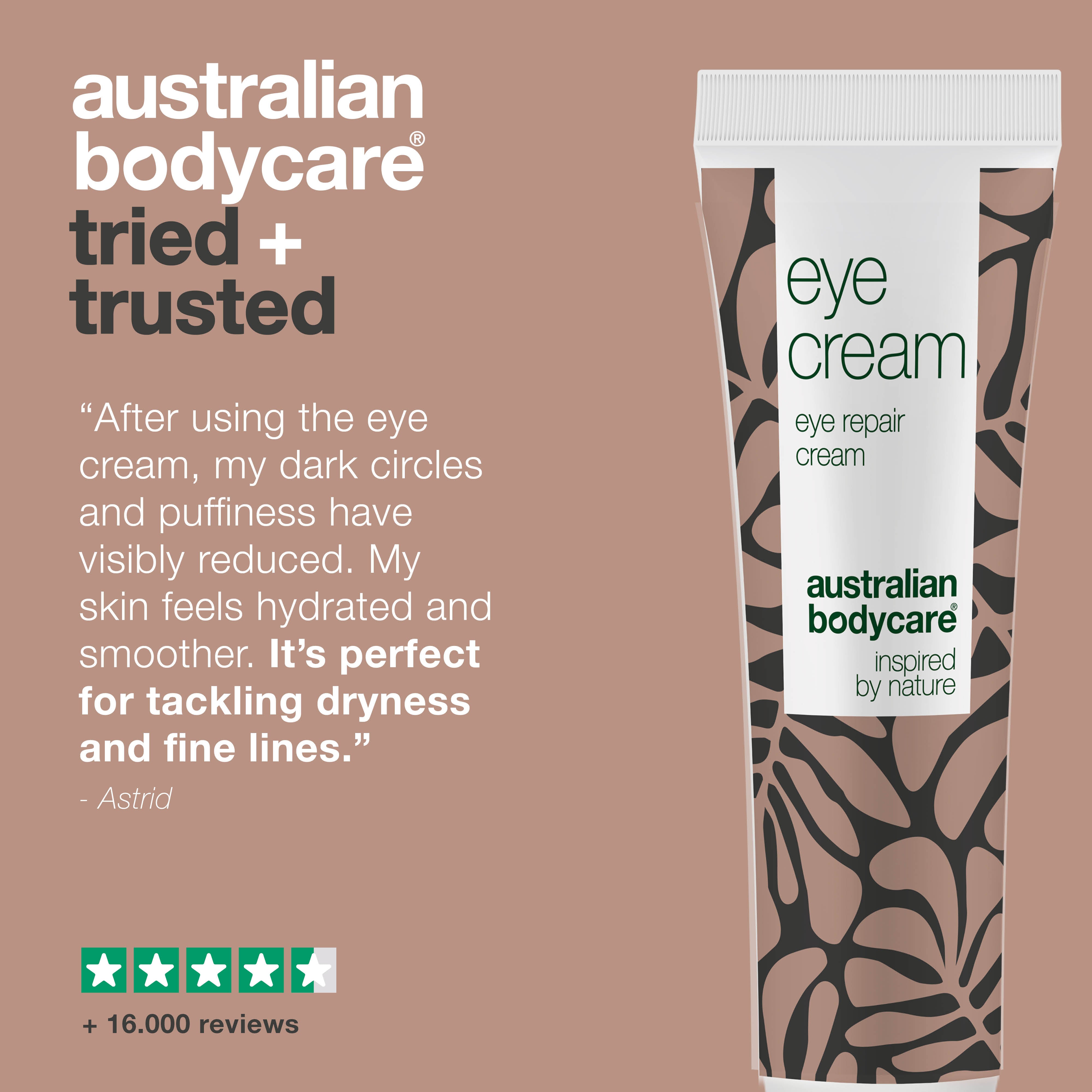 Eye Cream for Dark Circles, Puffiness, and Fine Lines — Effective eye cream that reduces puffiness and dark circles. Hydrates and strengthens for a fresh, youthful look.