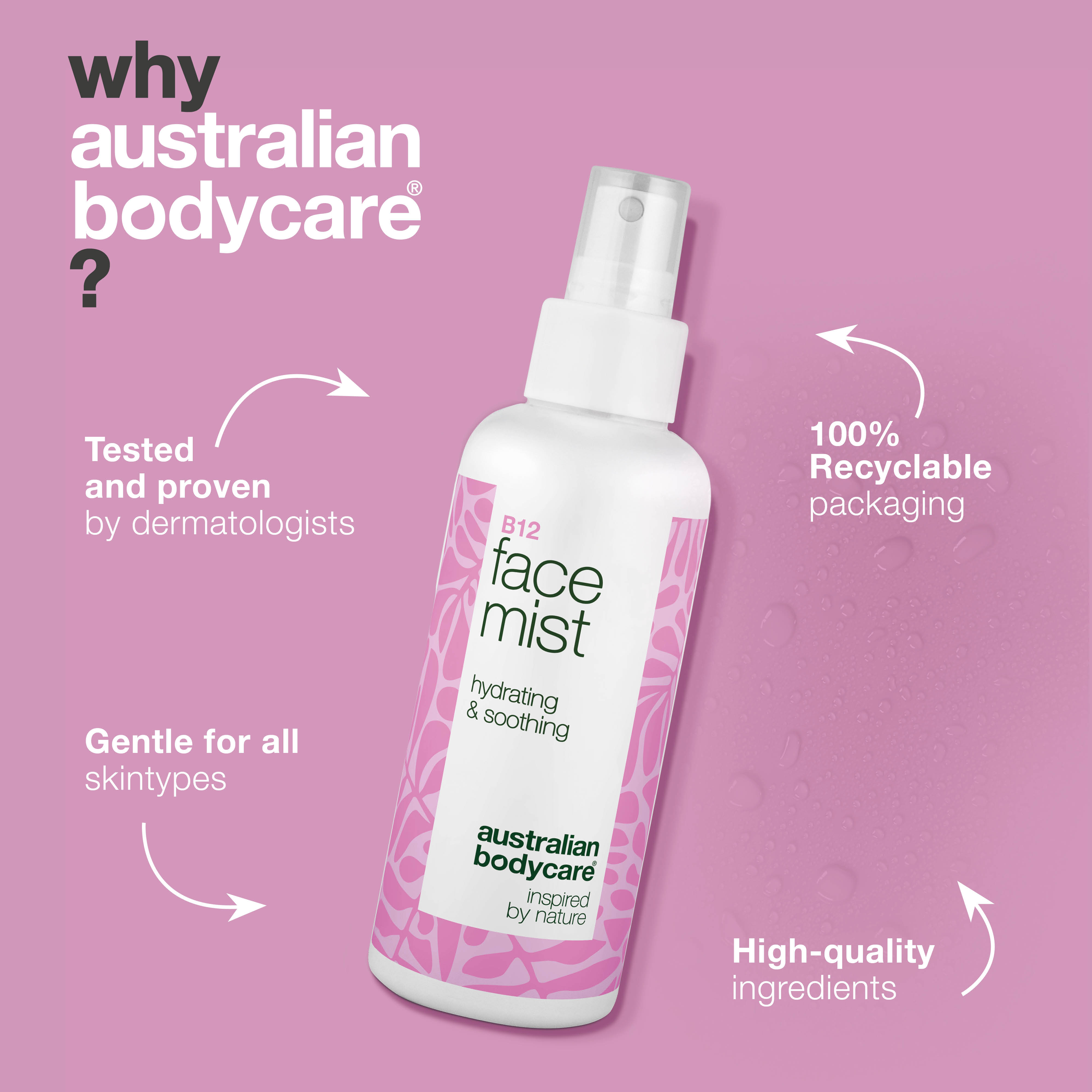 B12 Face Mist – Hydrating Spray for Radiant and Refreshed Skin